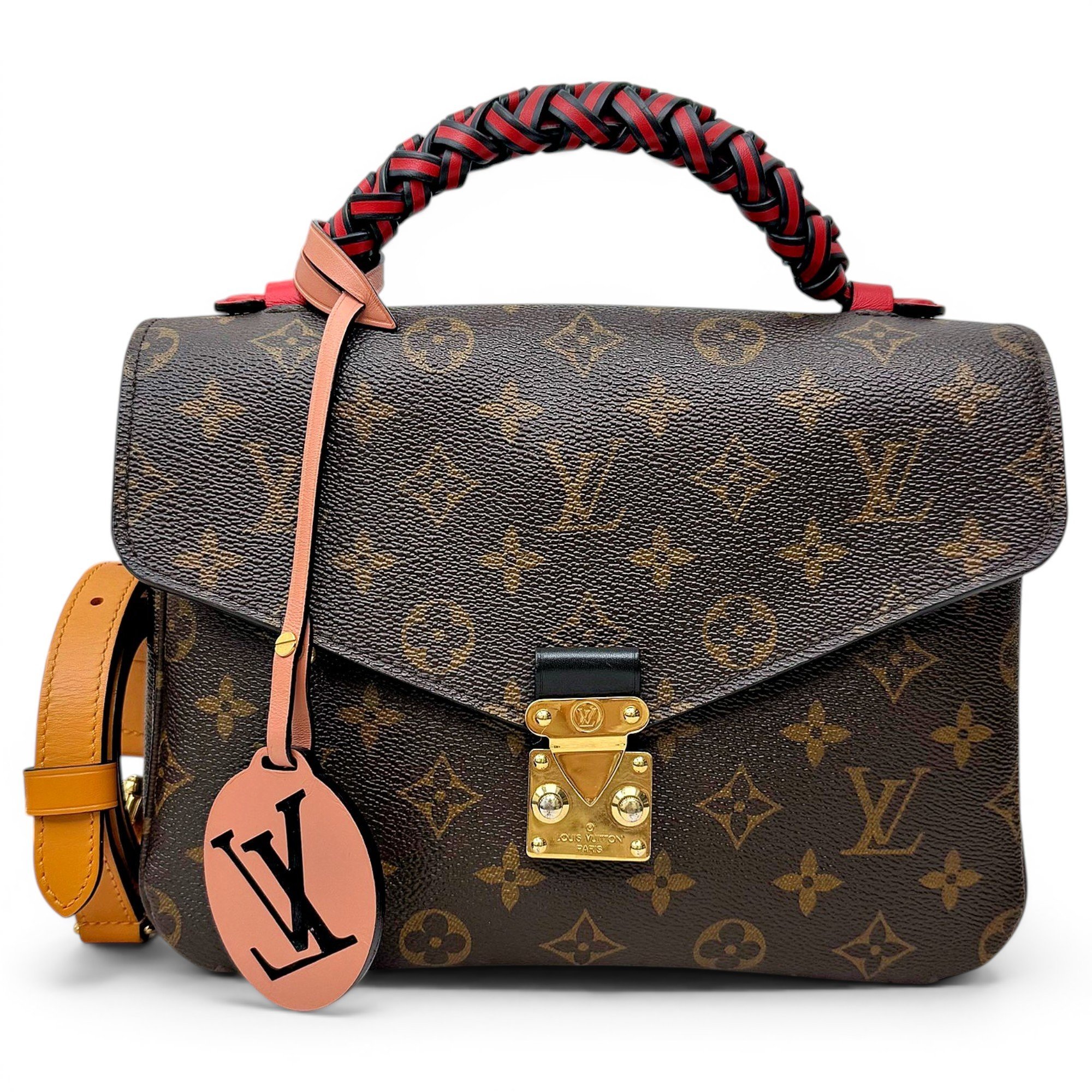 Metis leather handbag