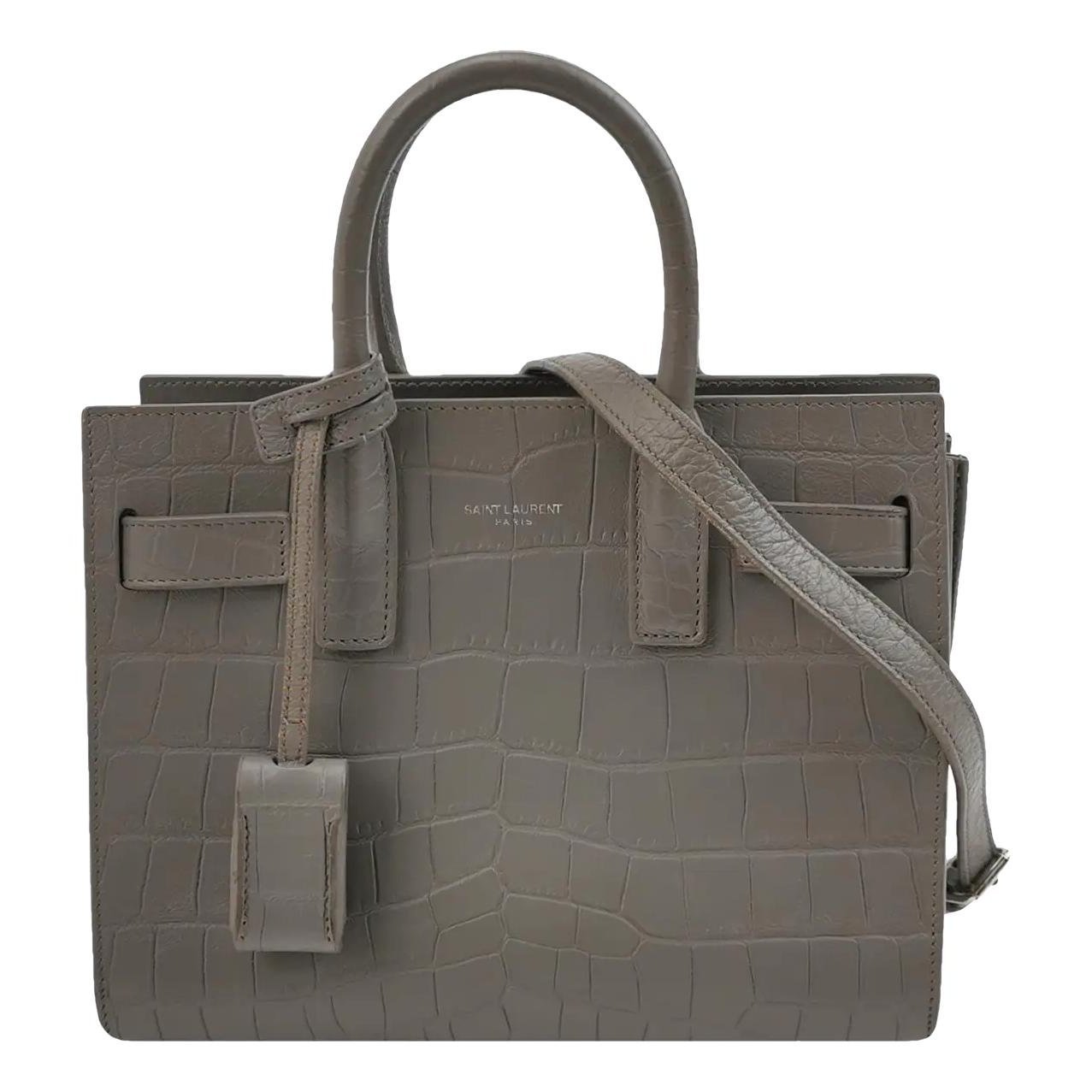Sac de Jour leather crossbody bag