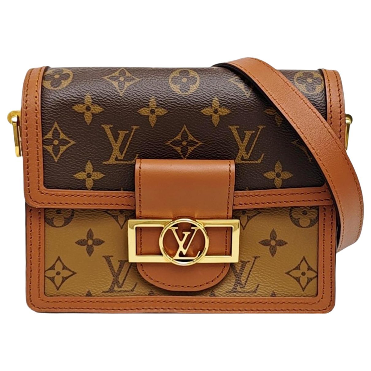 Dauphine leather mini bag