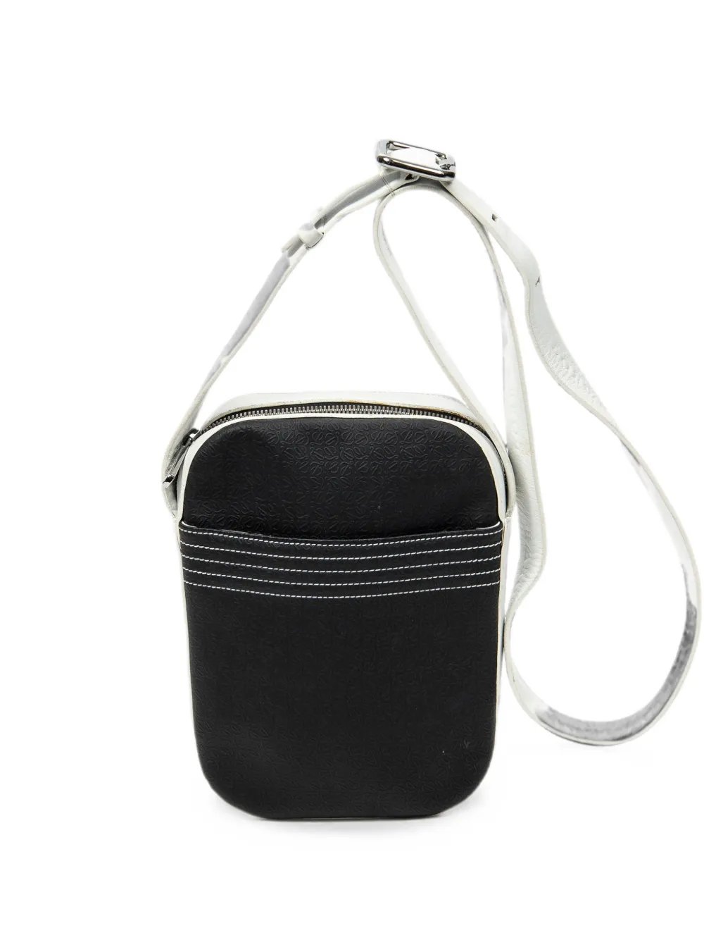 small Anagram-embossed crossbody bag