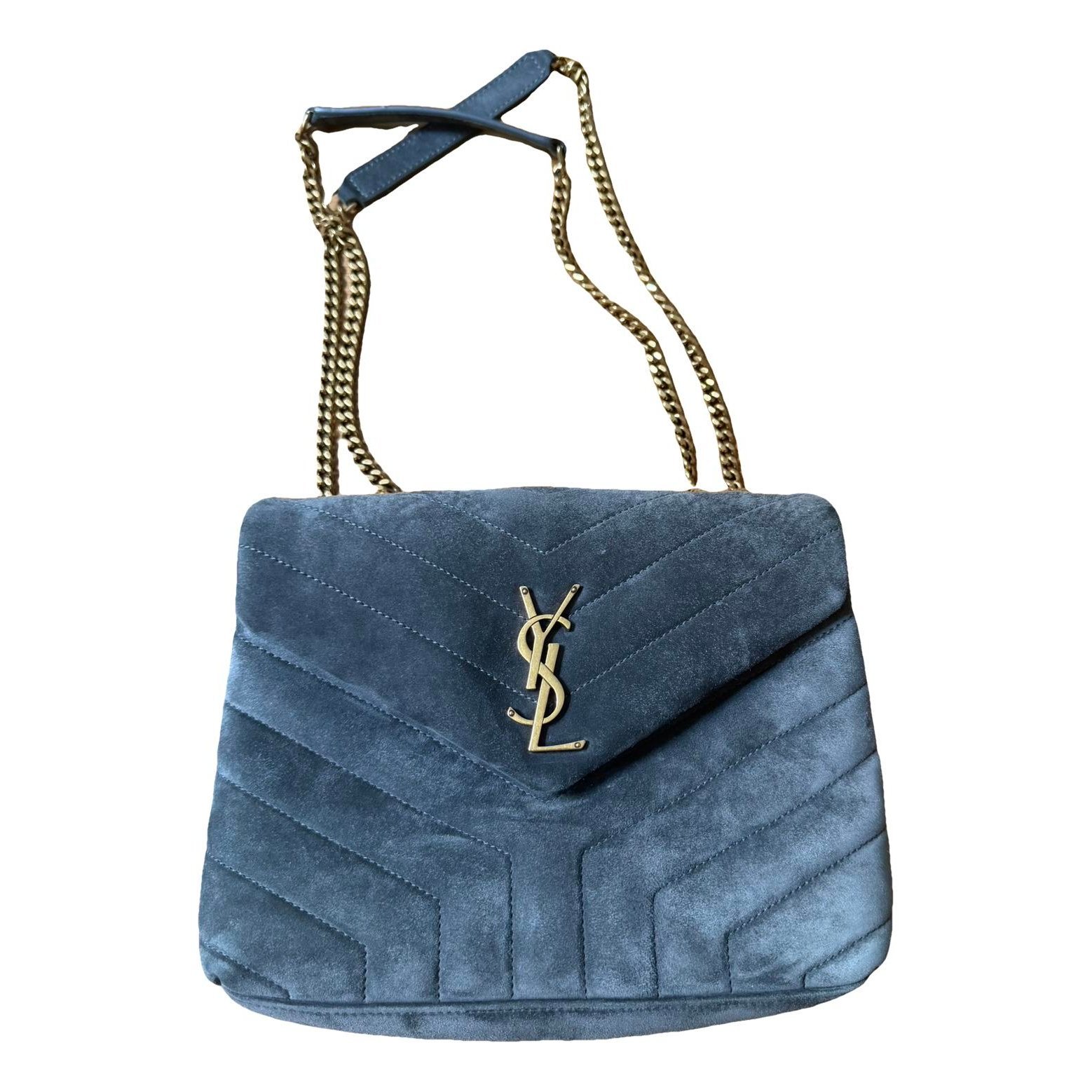 Loulou velvet crossbody bag