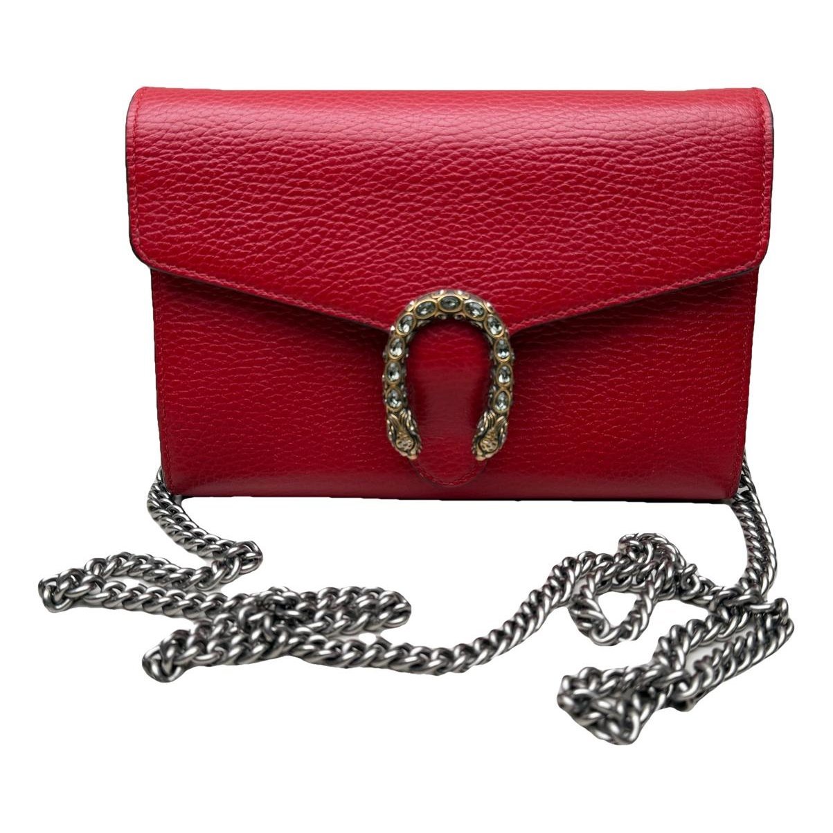 Dionysus Chain Wallet leather handbag