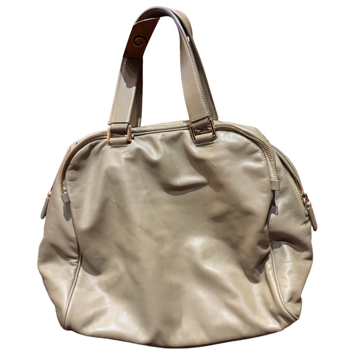 Justine leather handbag