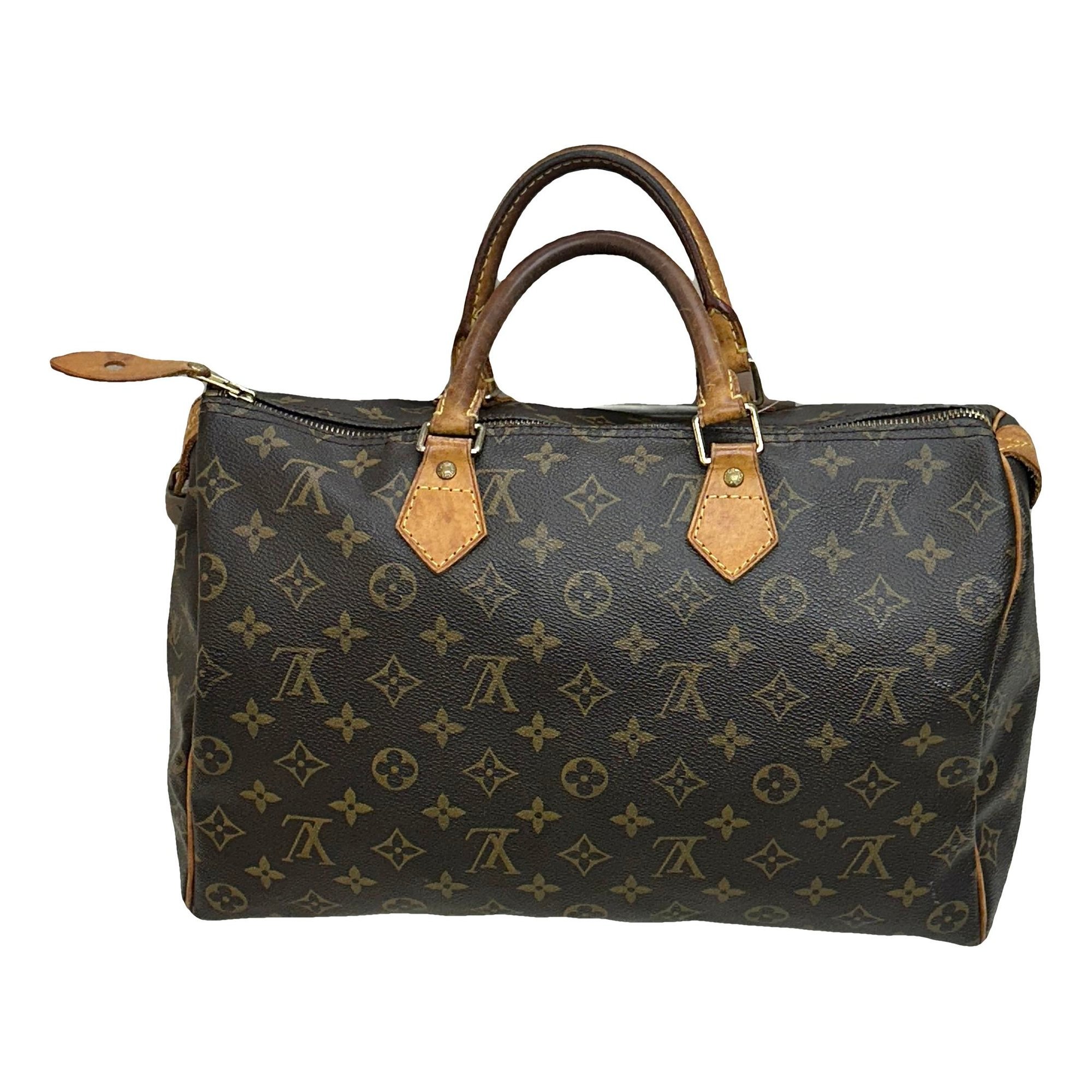 Speedy leather tote
