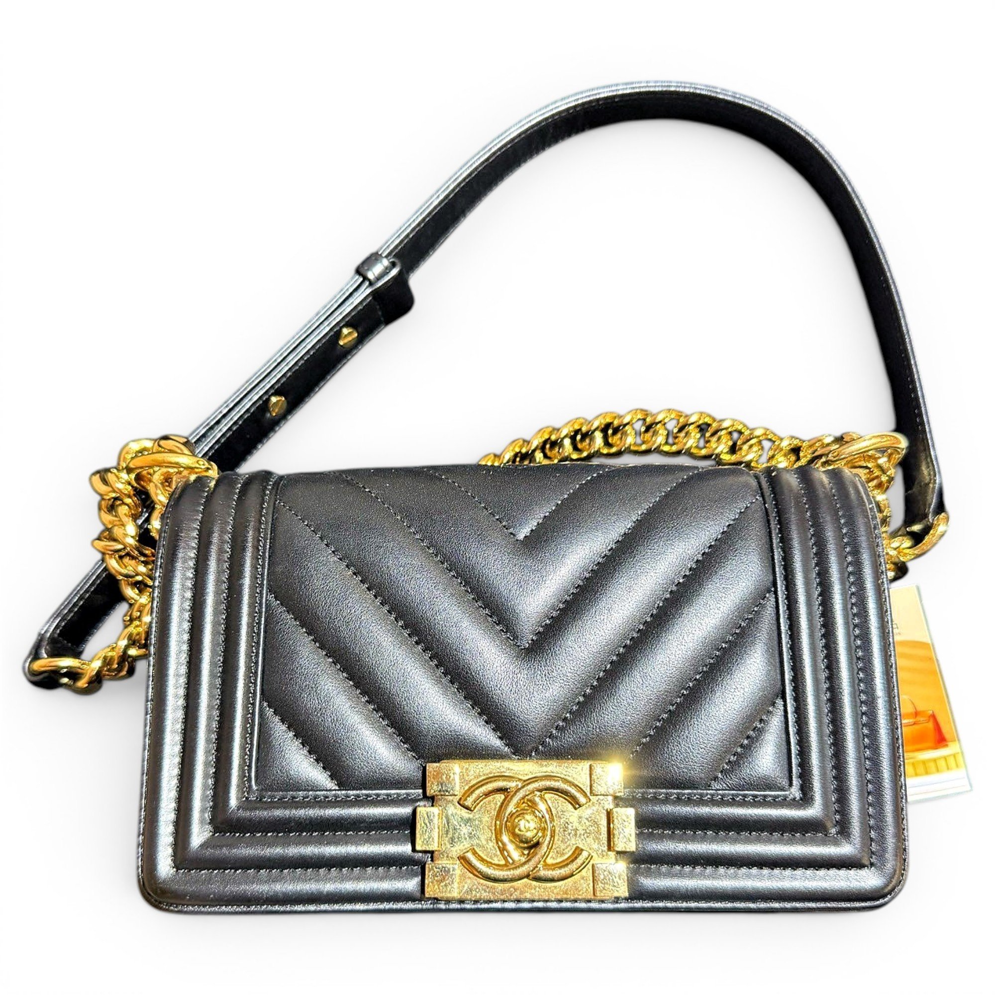 Boy leather handbag