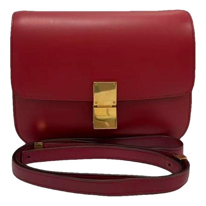 Classic leather handbag