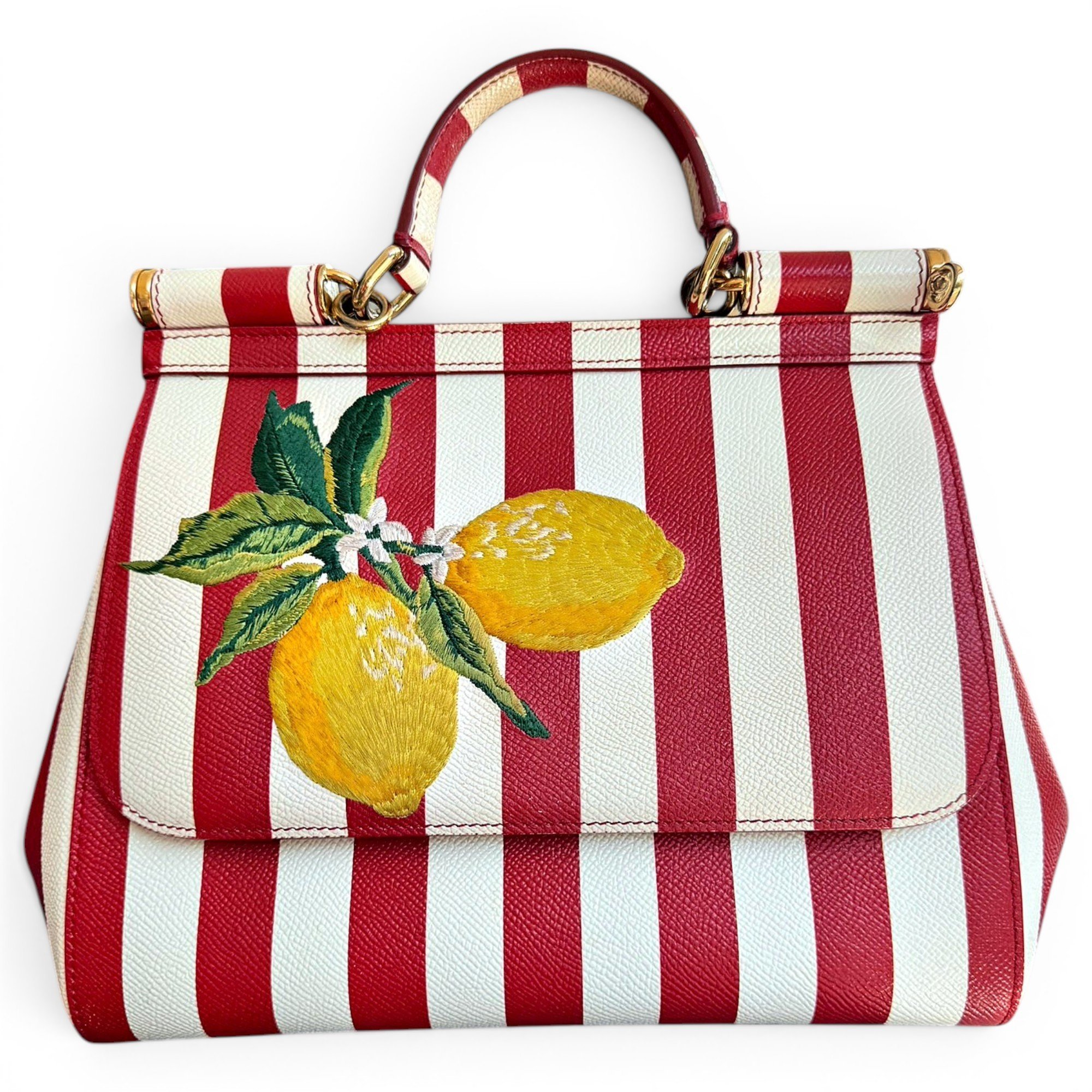 Dolce & Gabbana Sicily leather handbag