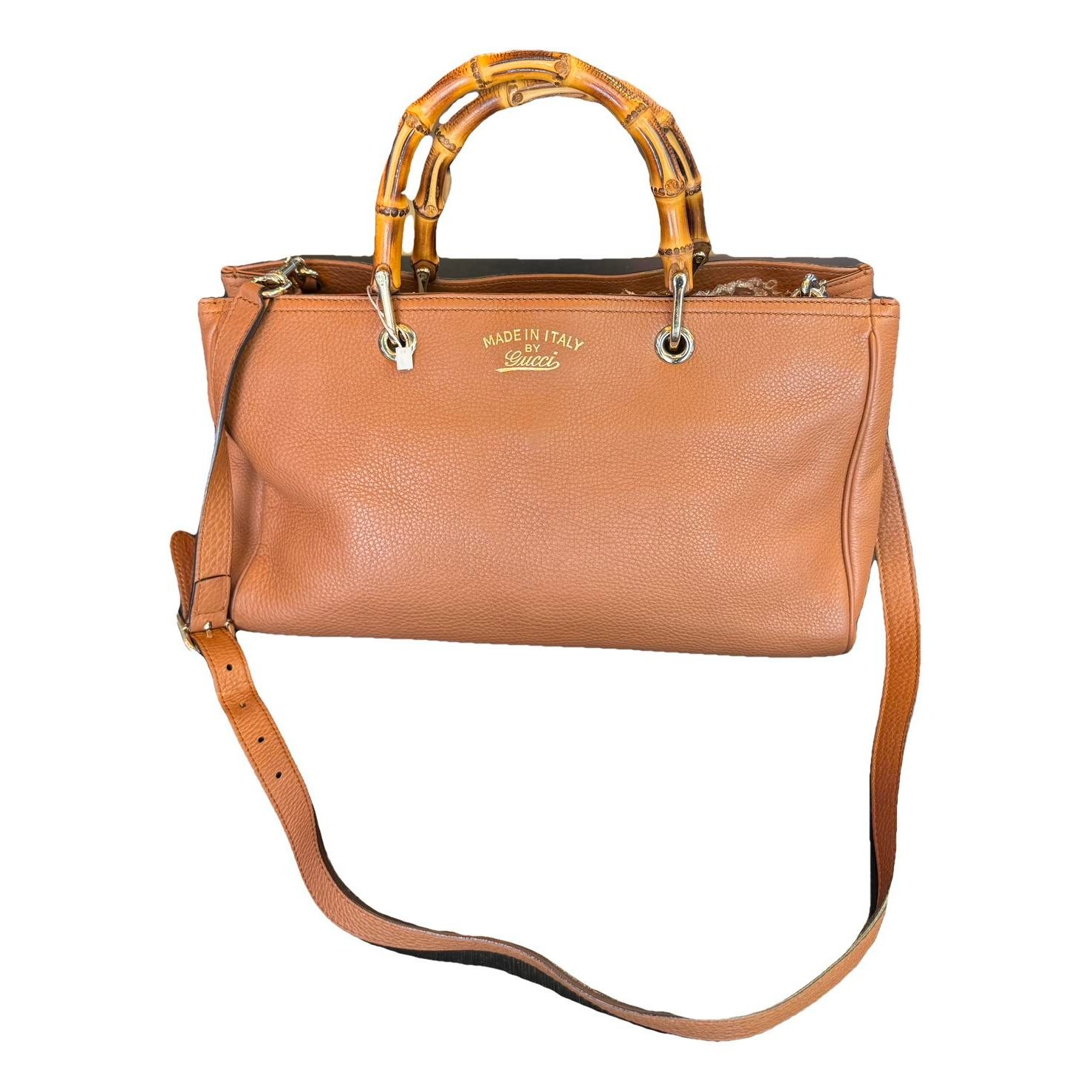 Bamboo leather tote