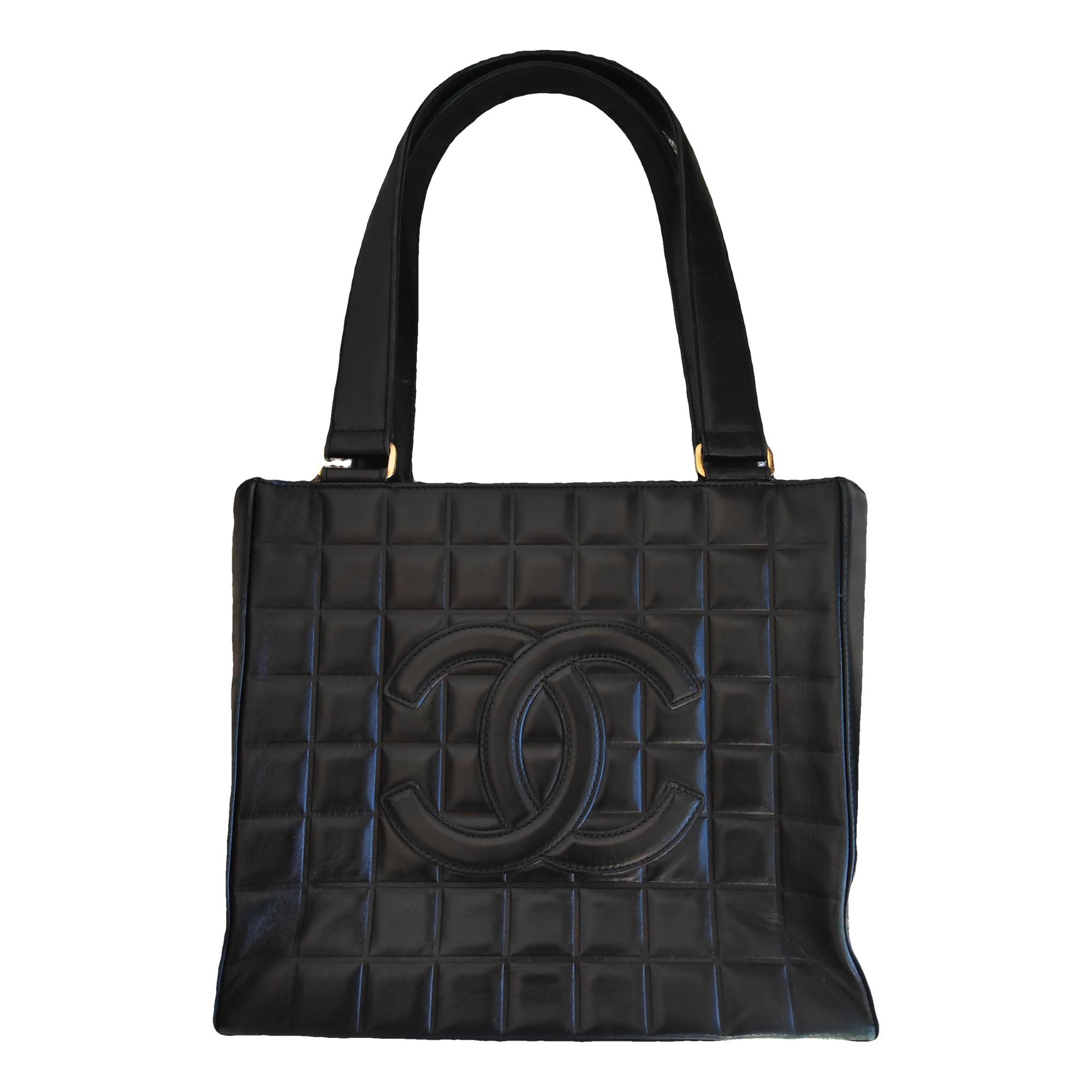 Leather tote