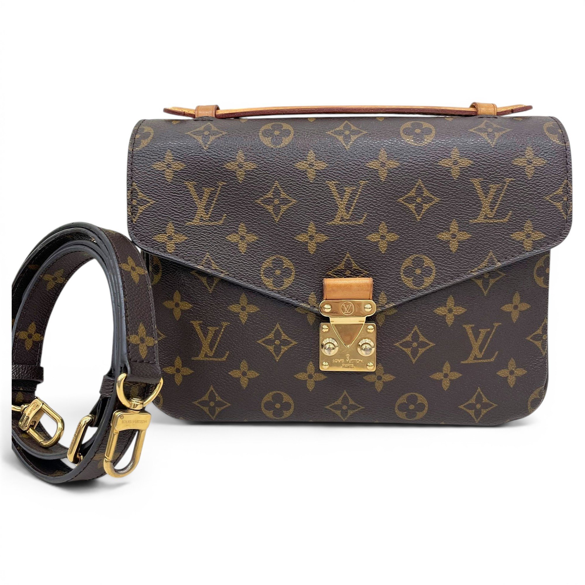 Metis leather crossbody bag
