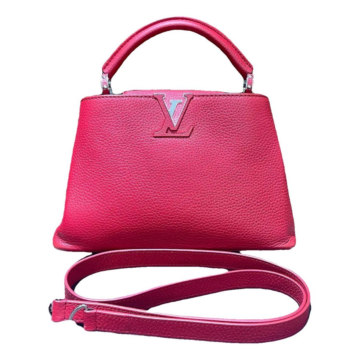 Capucines leather handbag