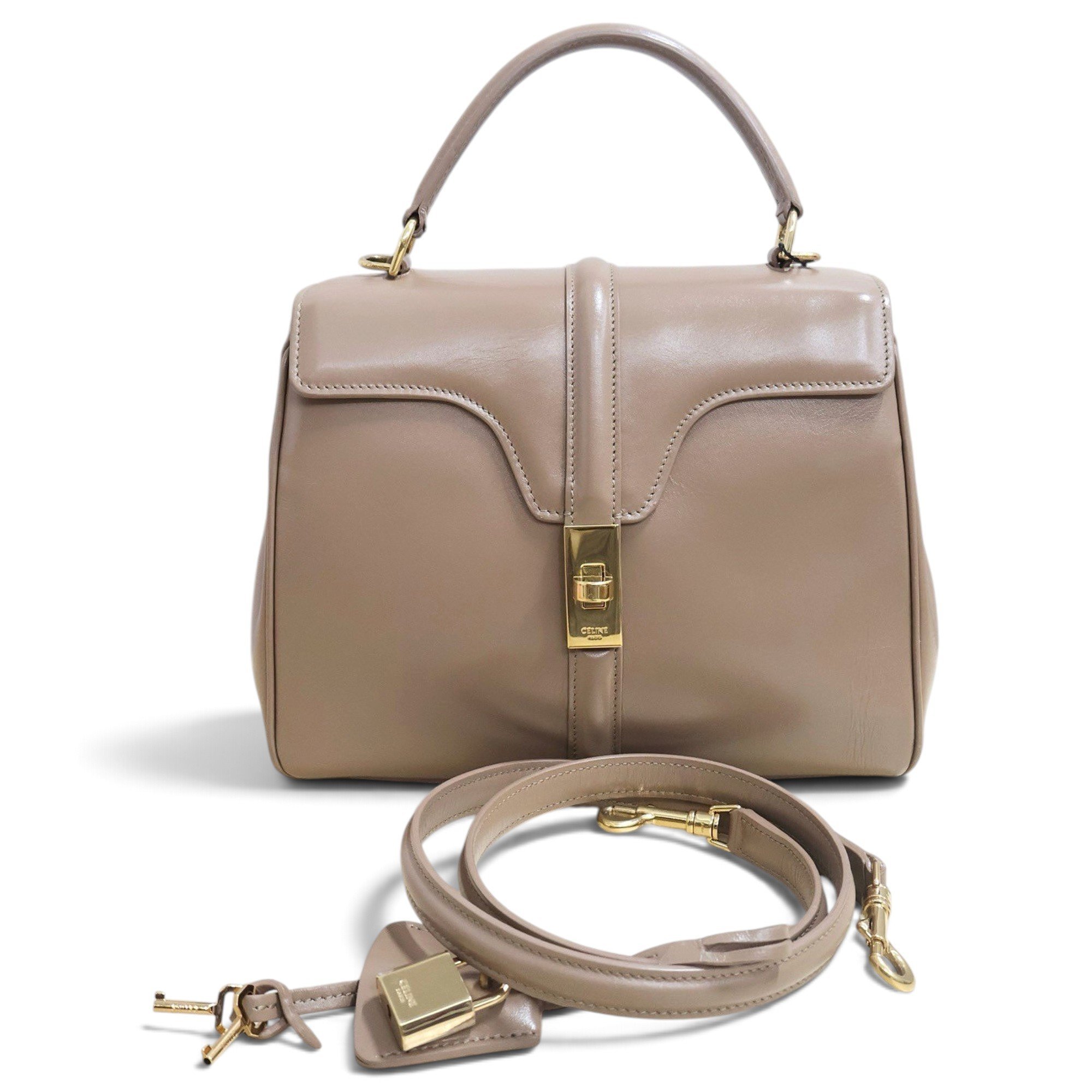 Celine Sac 16 leather handbag