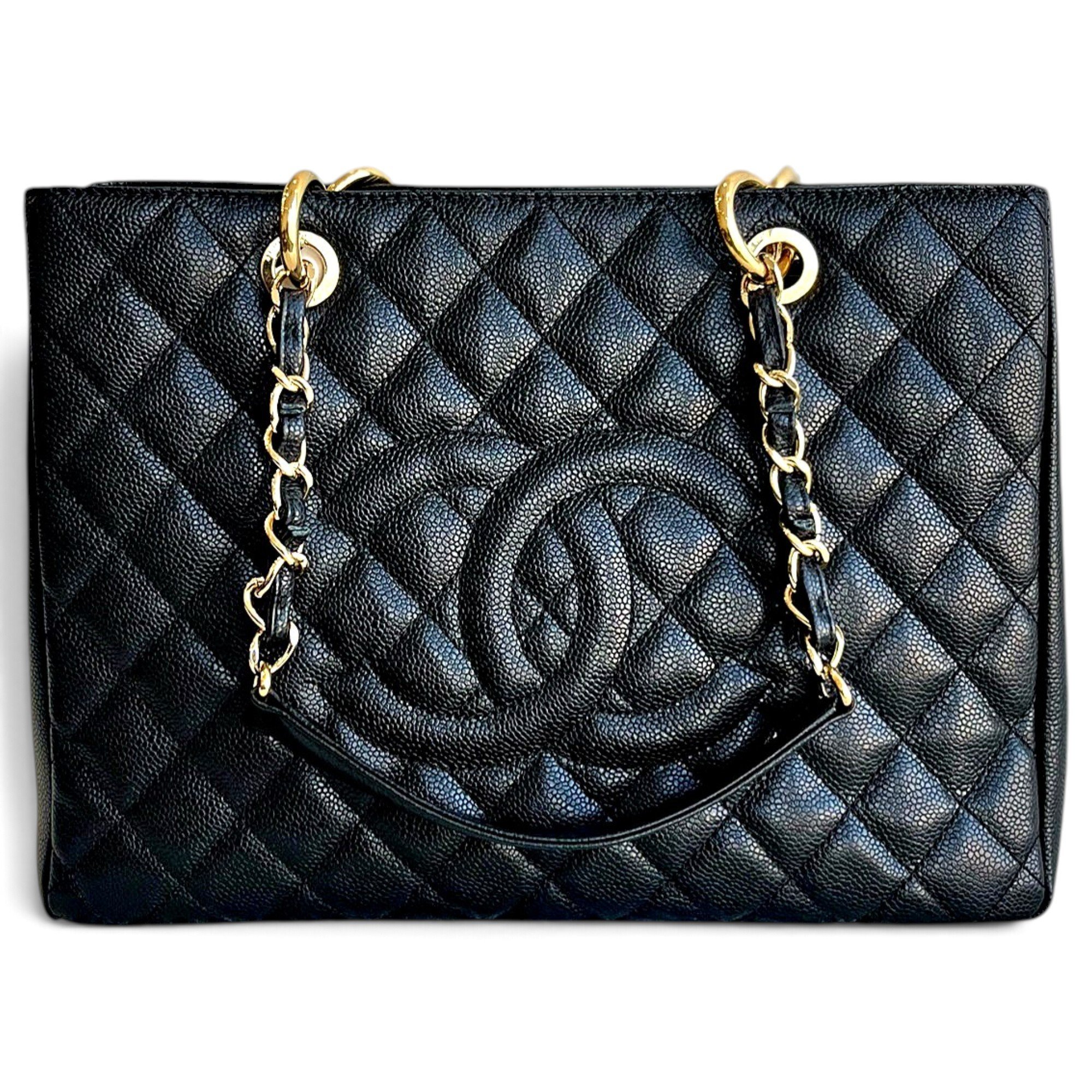 Grand shopping leather handbag