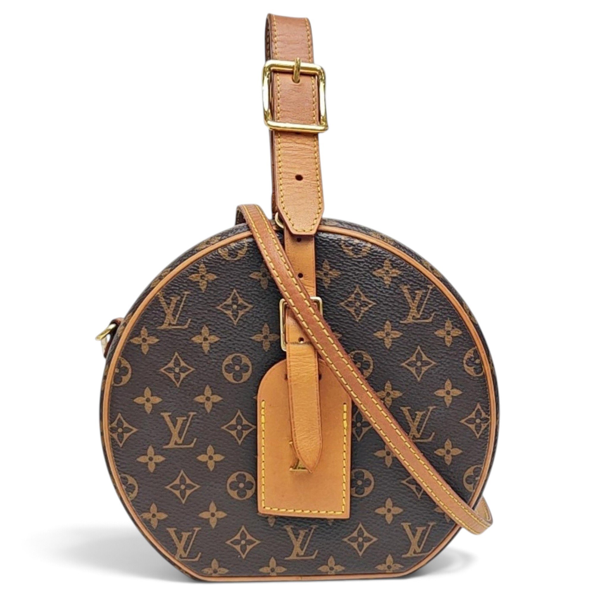 Micro boite chapeau leather handbag