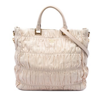 Prada Alligator Nappa Gaufre Satchel