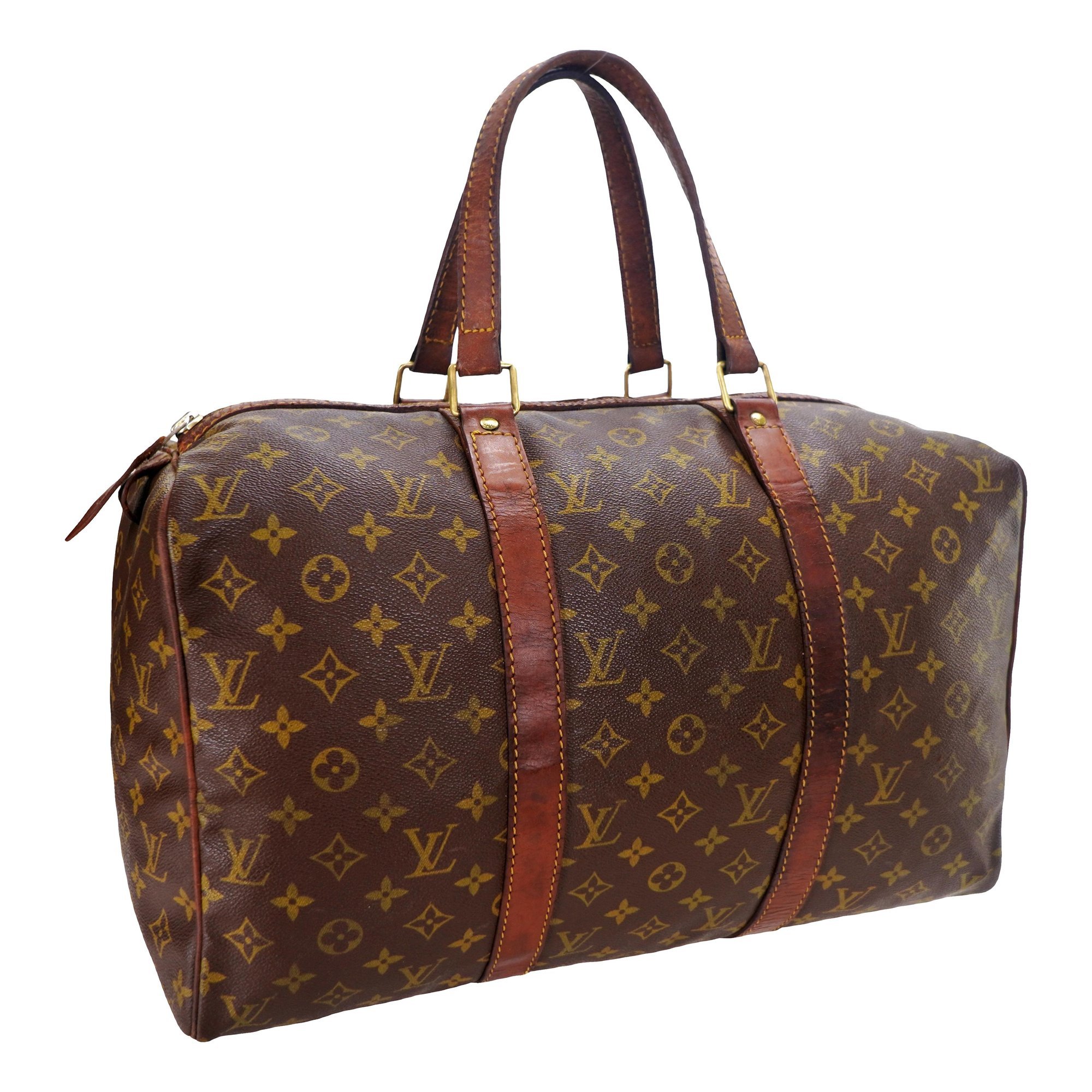 Sac souple leather 48h bag
