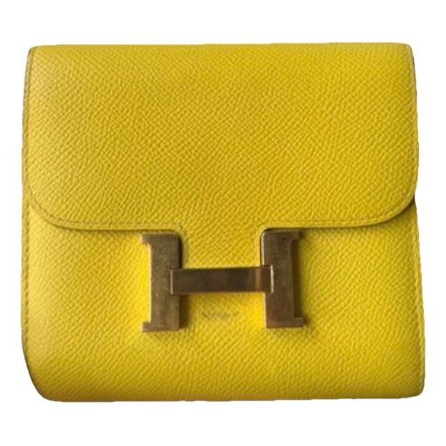 Constance leather clutch bag