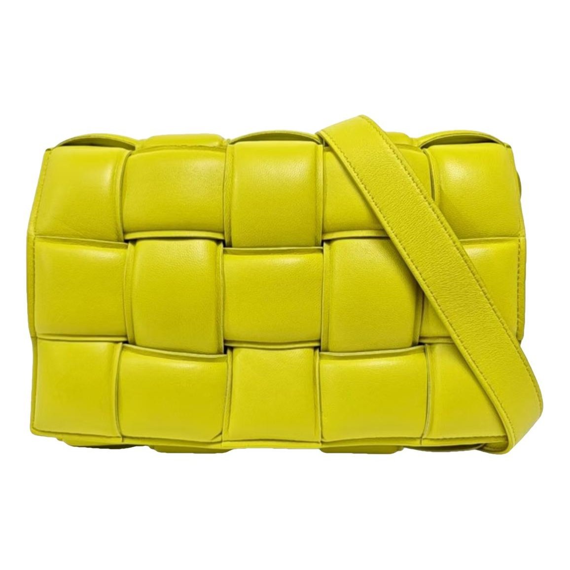 Cassette Padded leather handbag