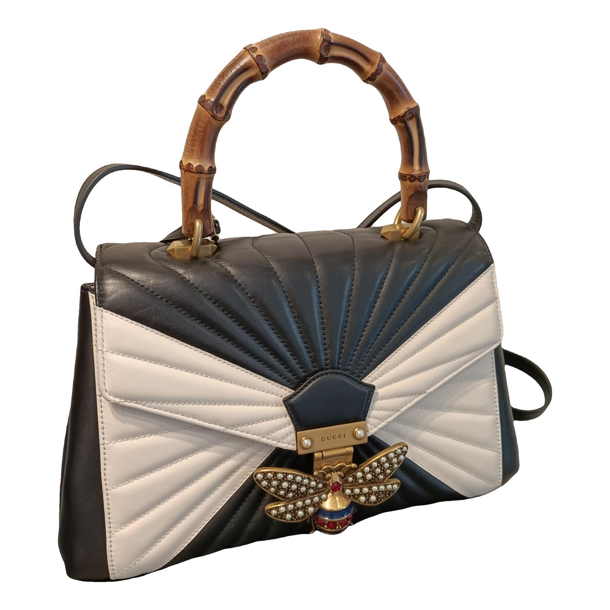 Queen Margaret leather handbag