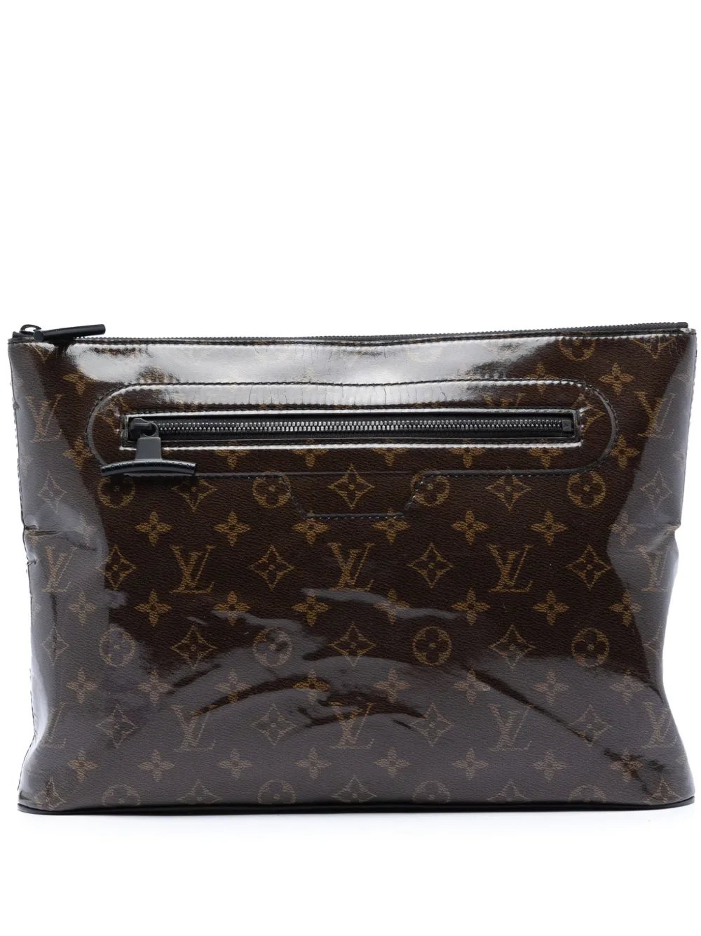 2018 Monogram Glaze Pochette Cosmos clutch bag