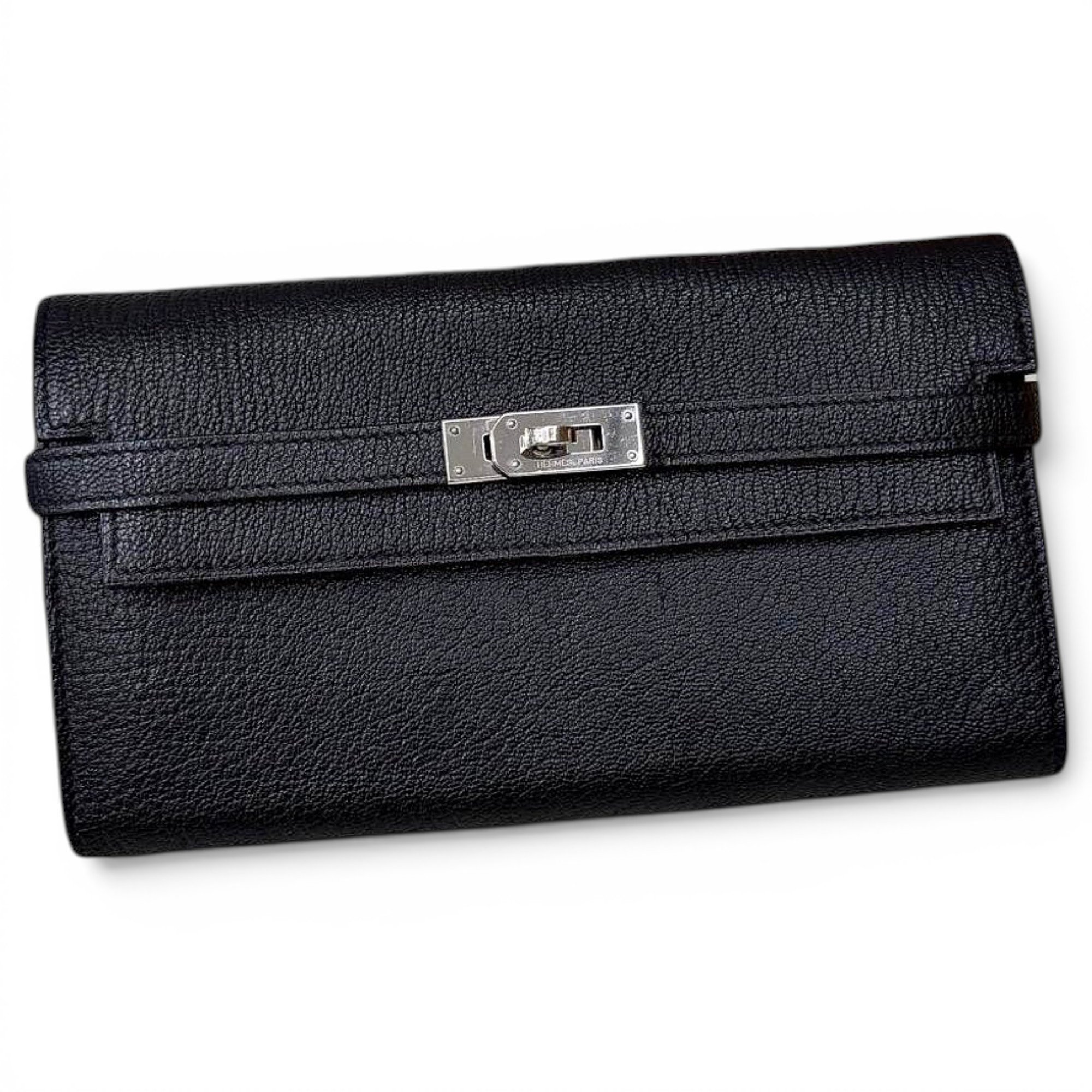 Kelly to go leather clutch bag