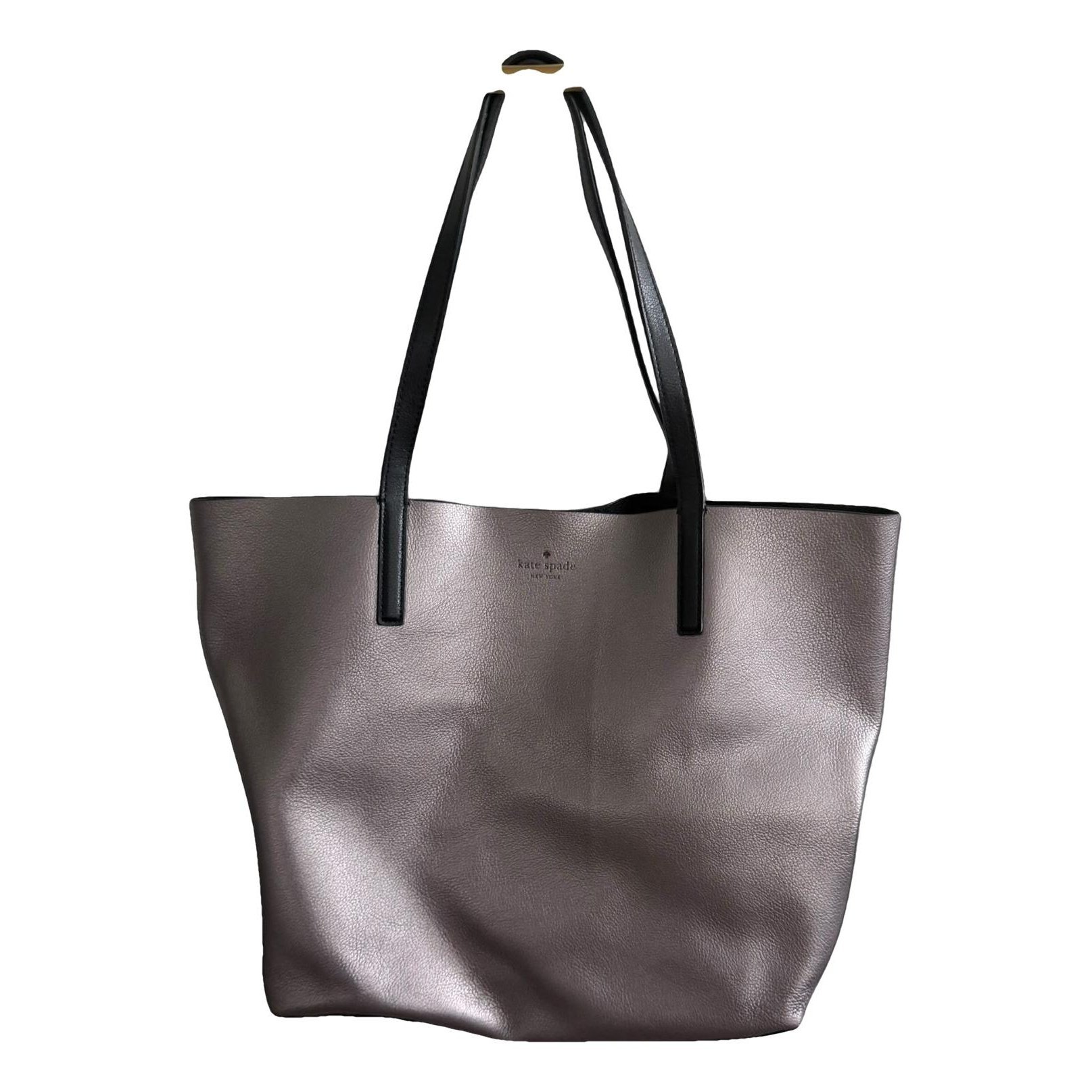 Leather tote