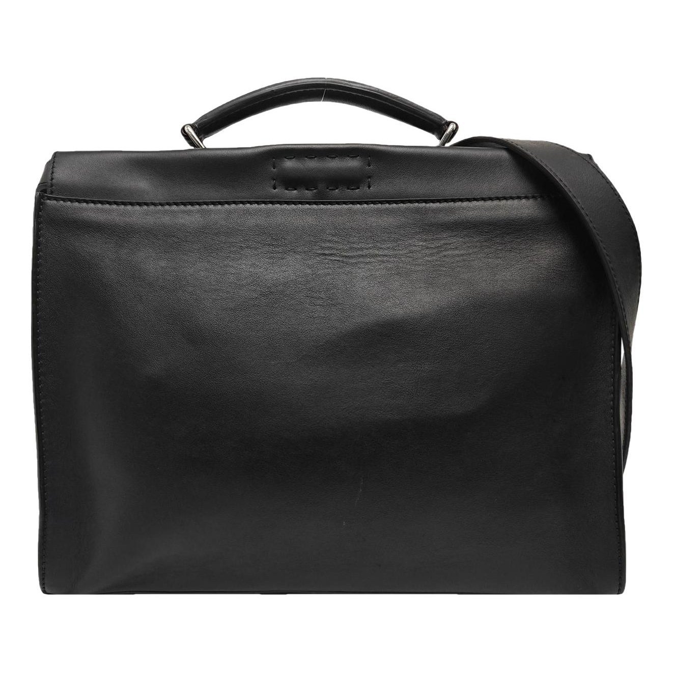 Peekaboo leather handbag