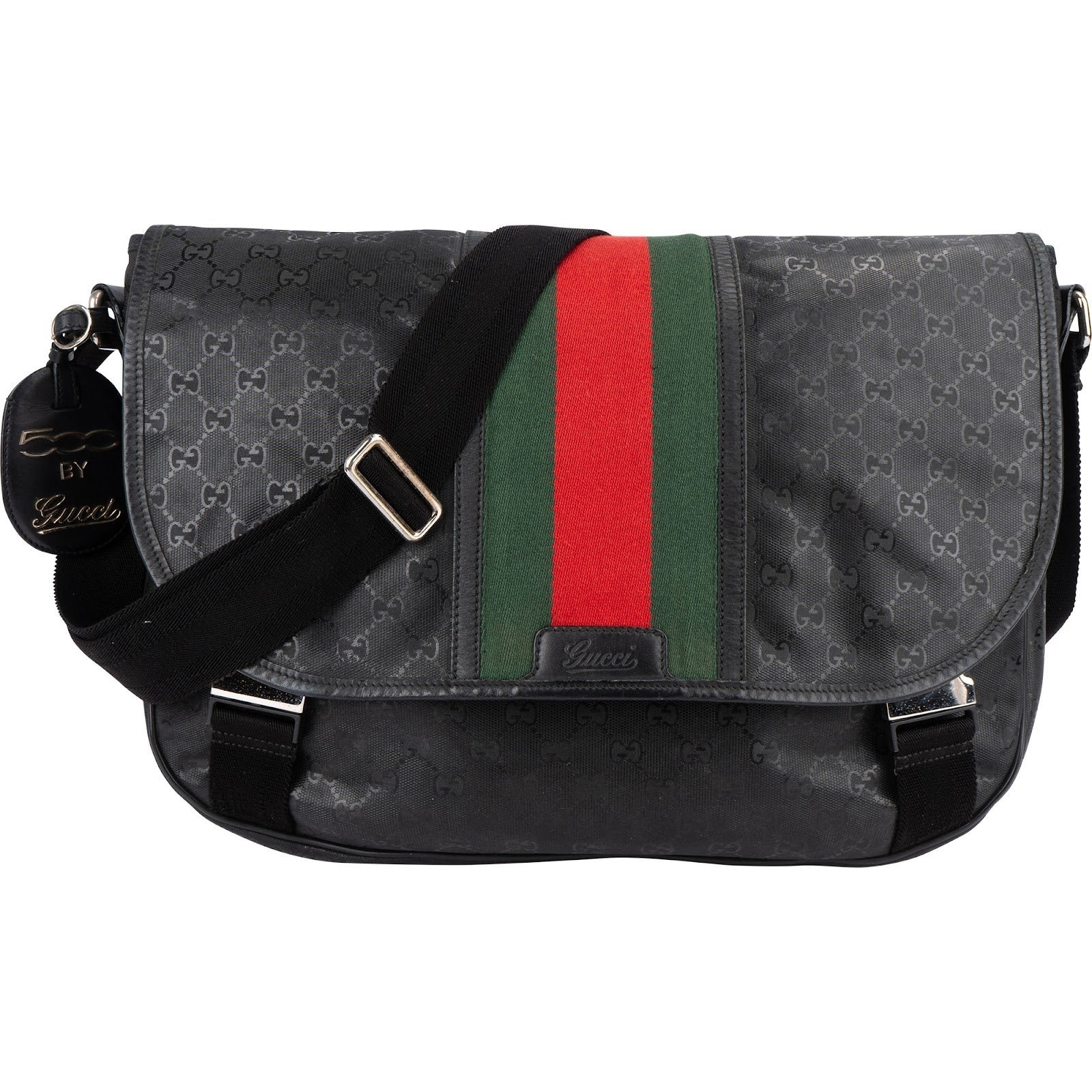 Gucci B leather crossbody bag