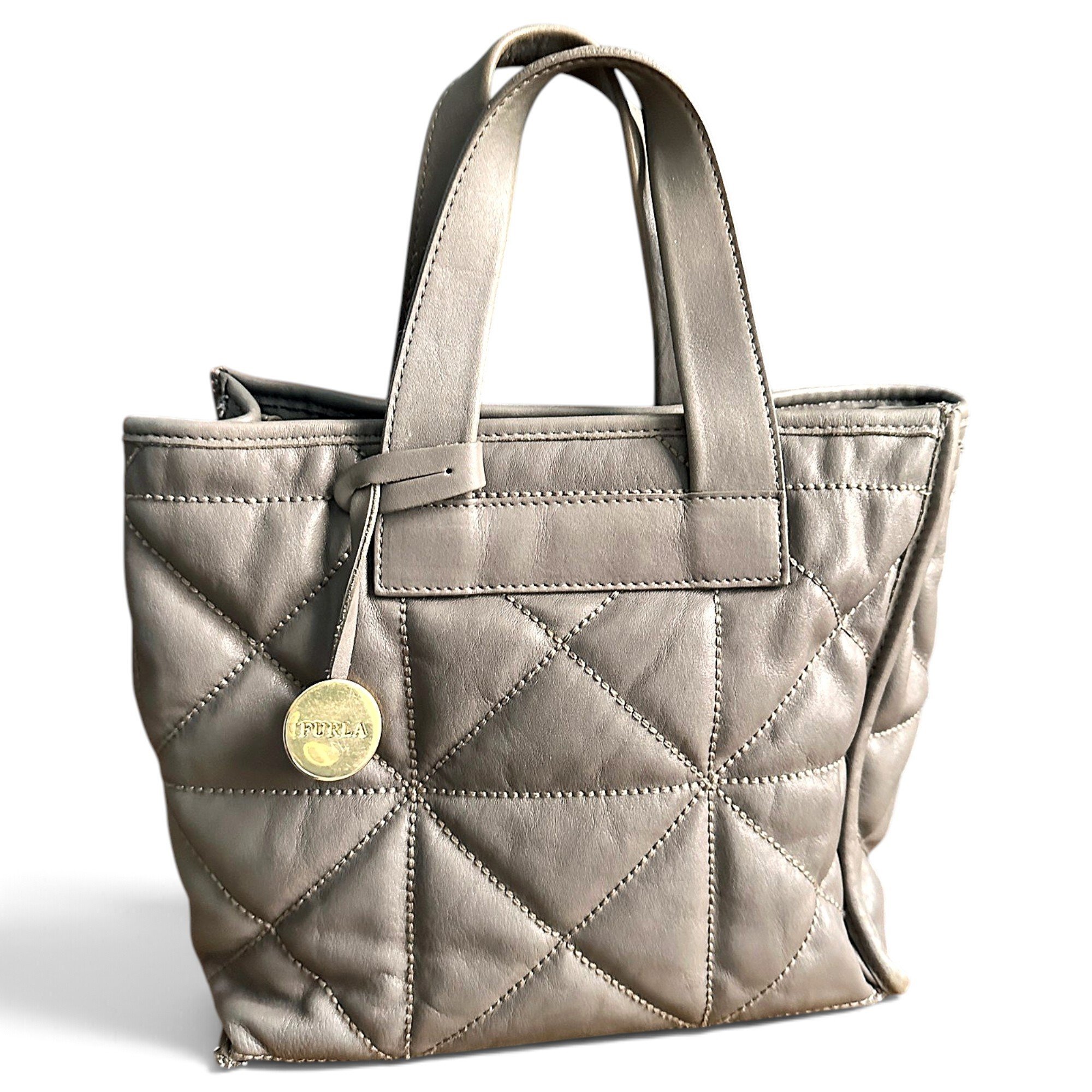 Leather tote