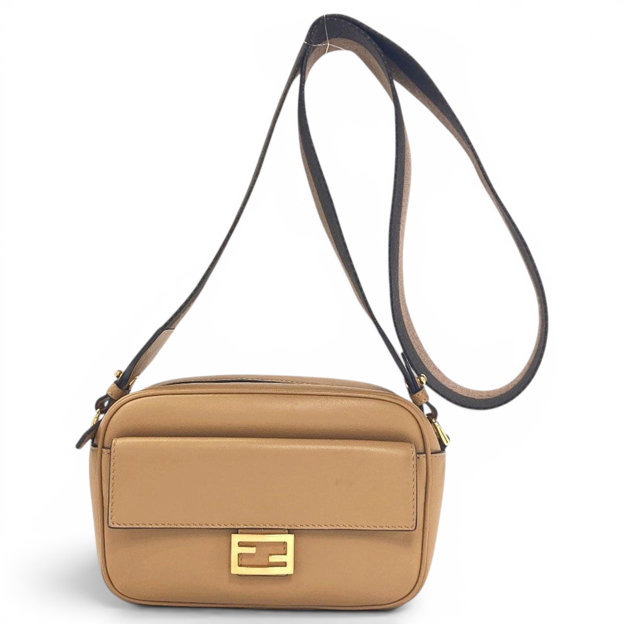 Baguette pony-style calfskin handbag