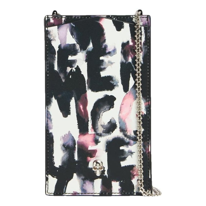 Alexander McQueen Skull leather mini bag