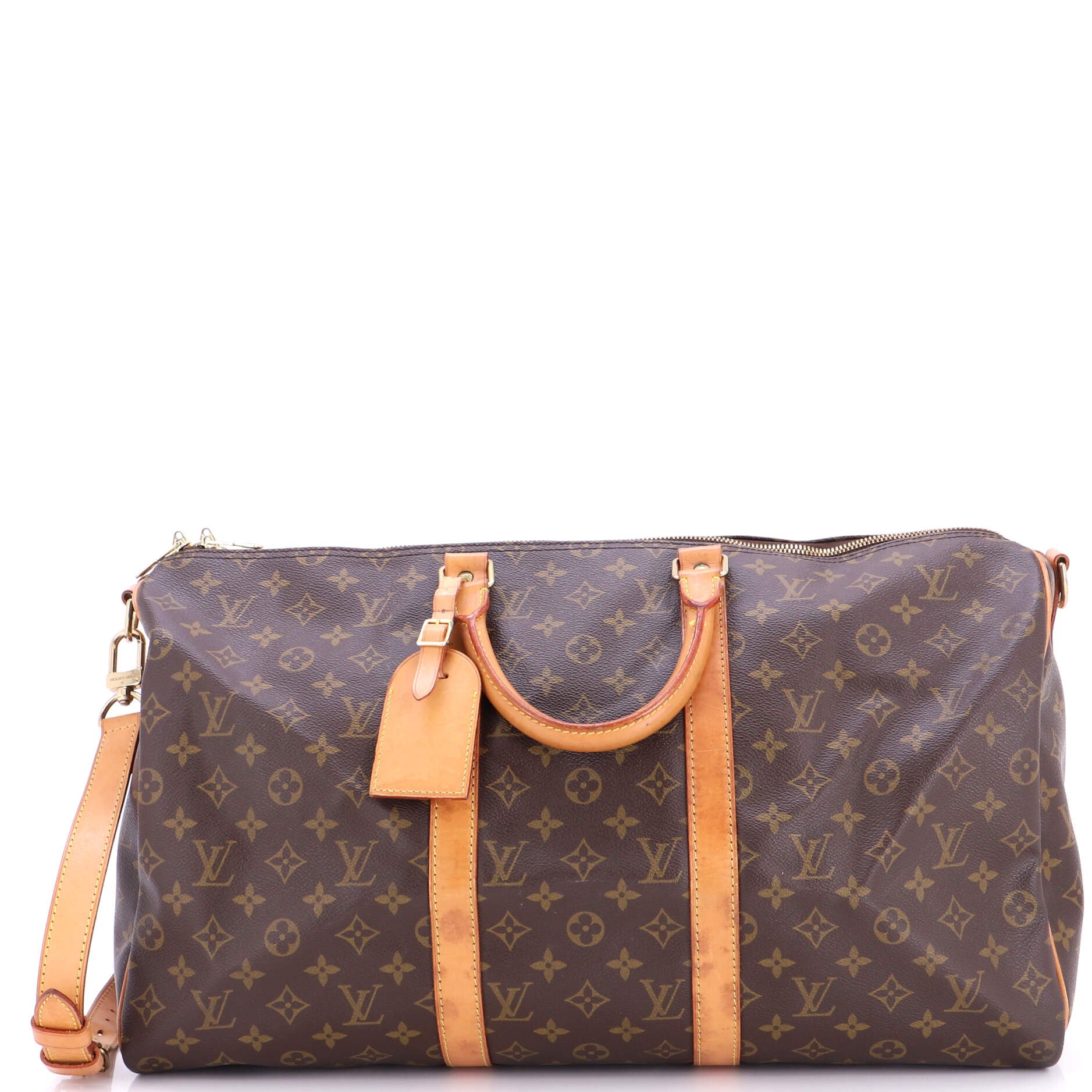 Keepall Bandouliere Bag Monogram Canvas 50