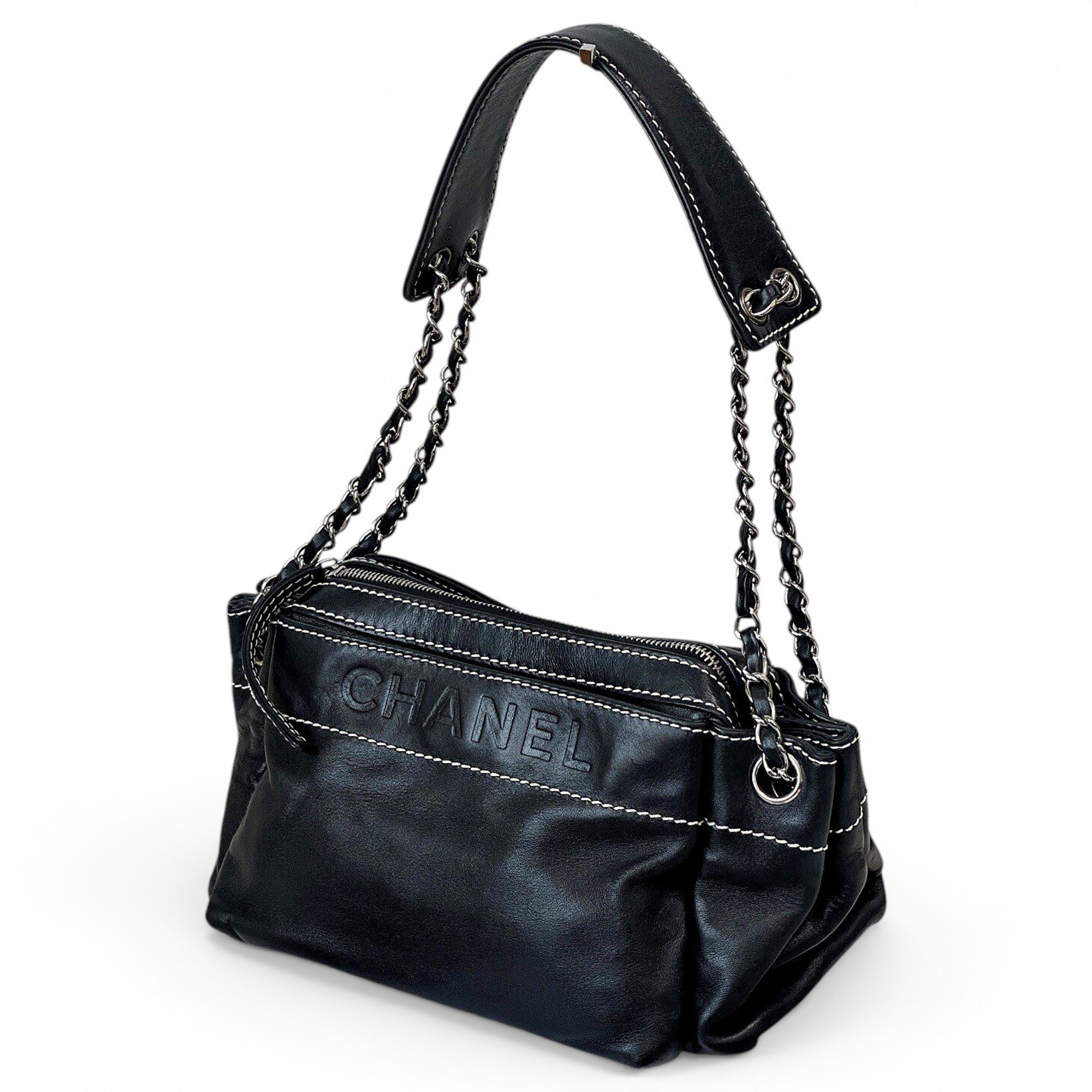Leather handbag