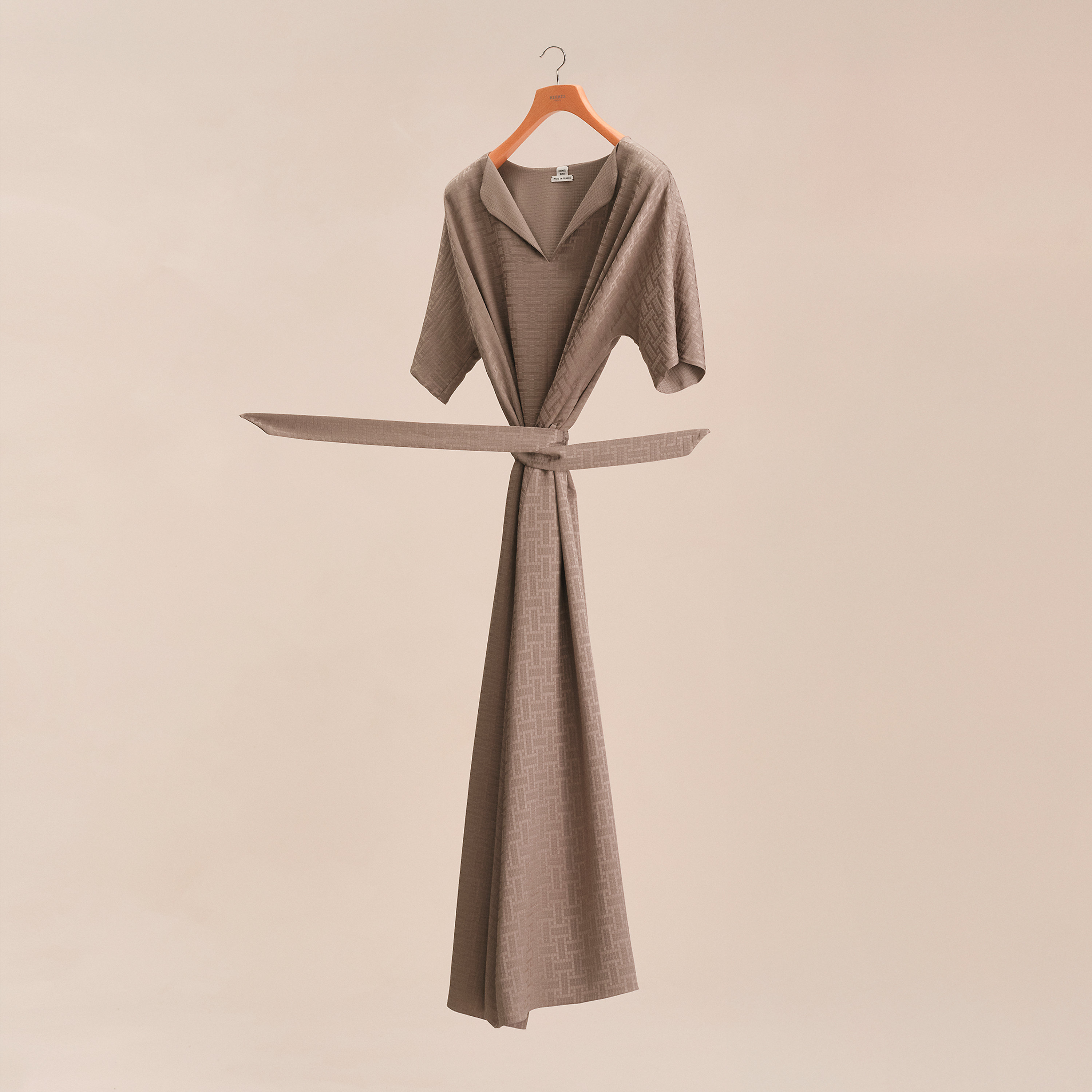 Caftan ceinturé motif « Mosaïque »