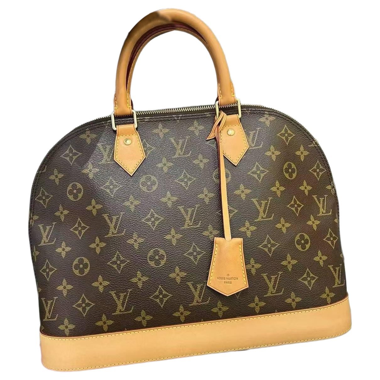 Alma leather handbag