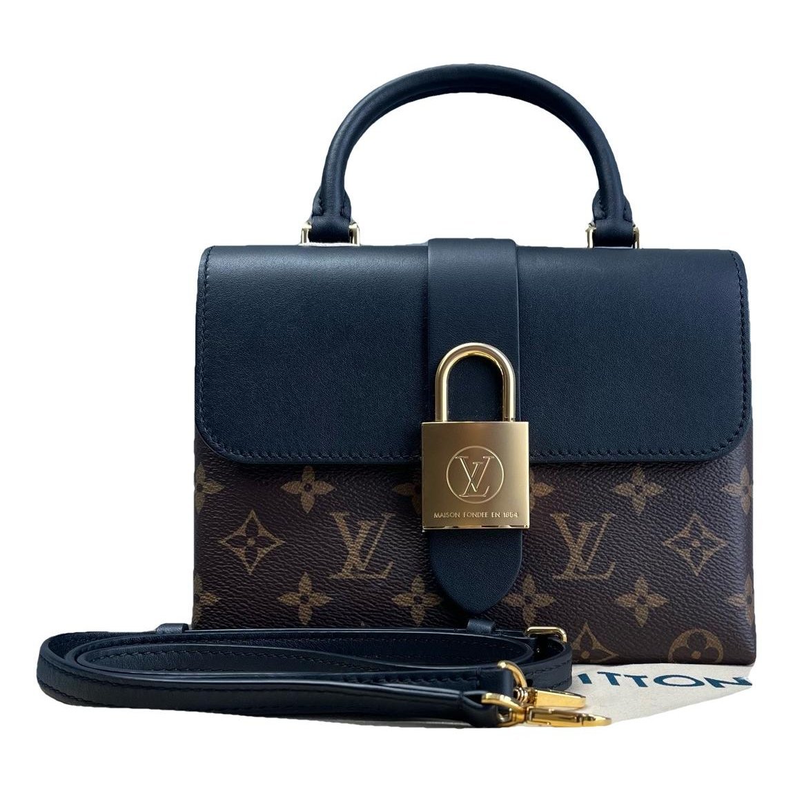 Louis Vuitton Locky BB leather handbag
