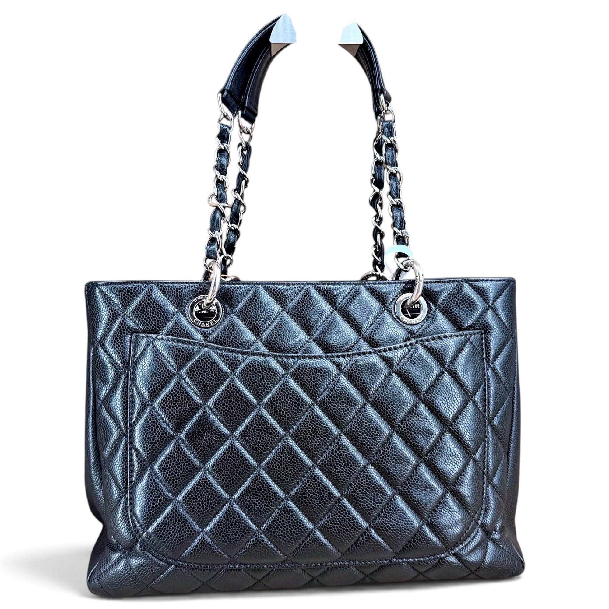 Grand shopping leather tote