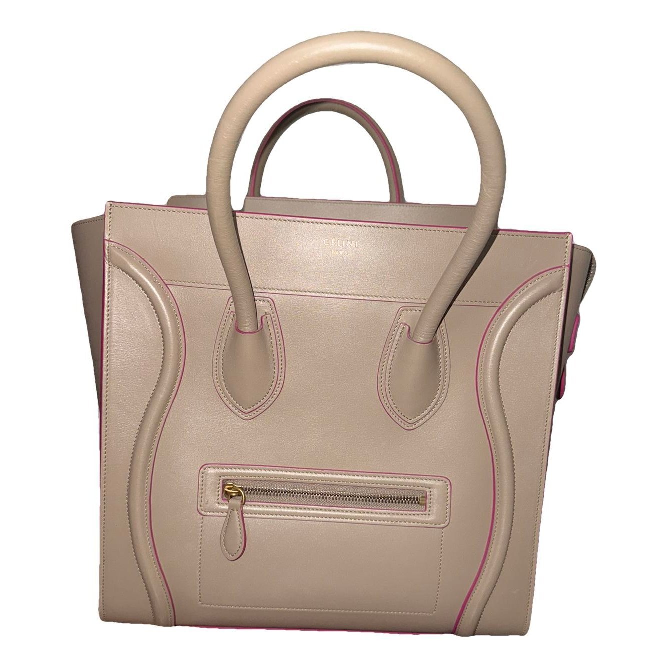 Luggage leather handbag