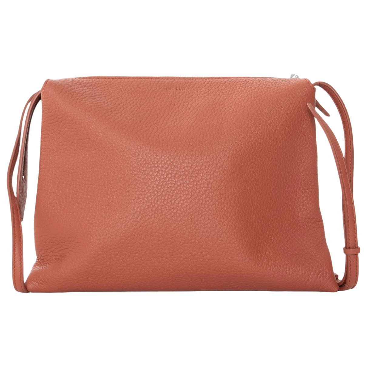 The Row Leather clutch bag
