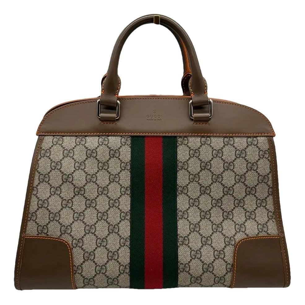Vinyl handbag