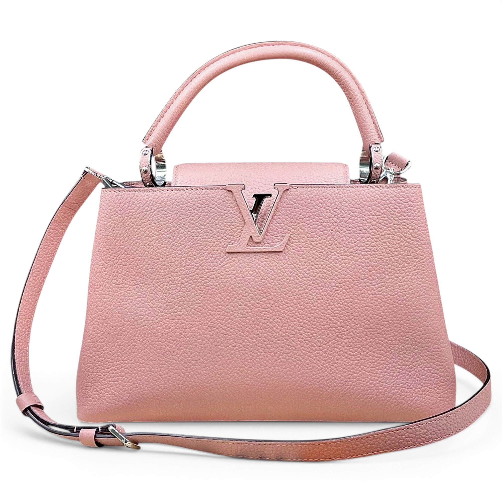 Capucines leather handbag