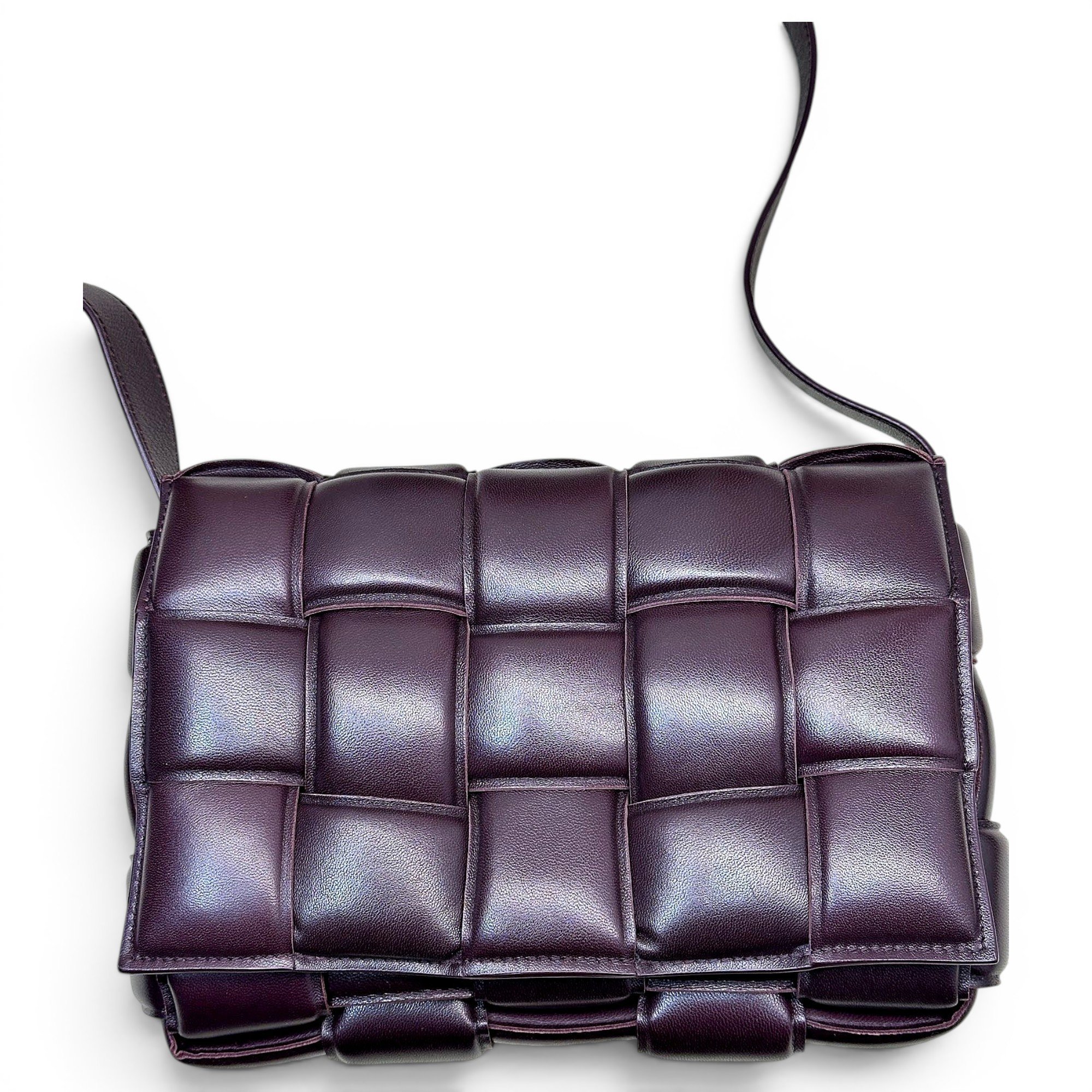 Cassette Padded leather handbag