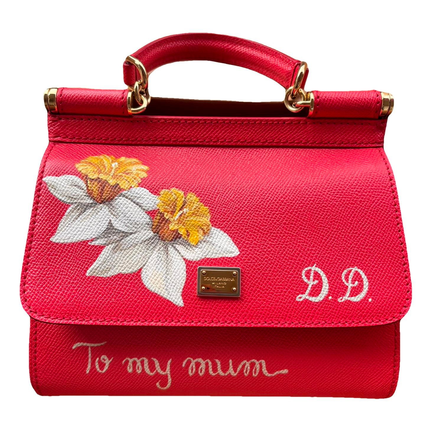 Dolce & Gabbana Sicily leather crossbody bag
