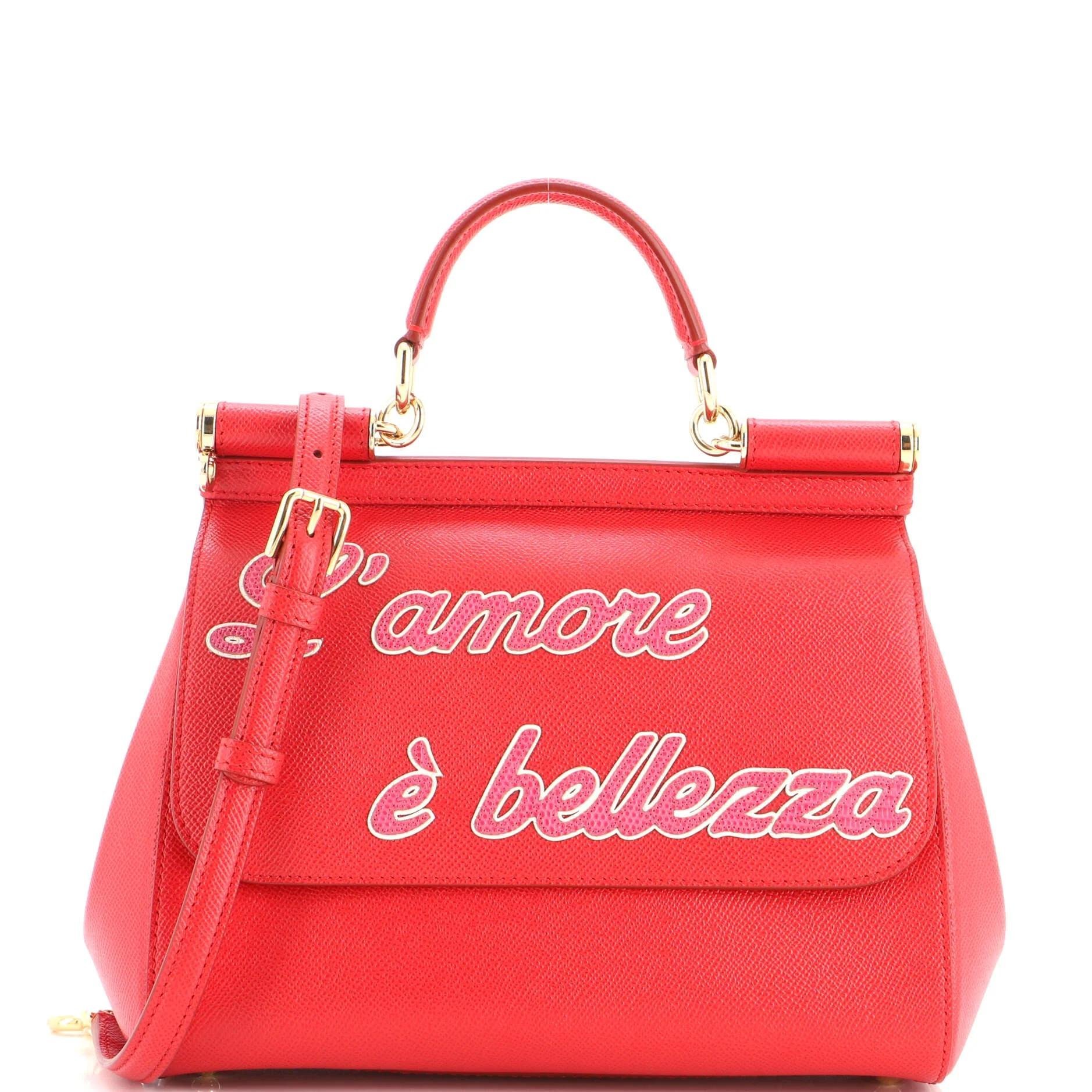 Leather satchel