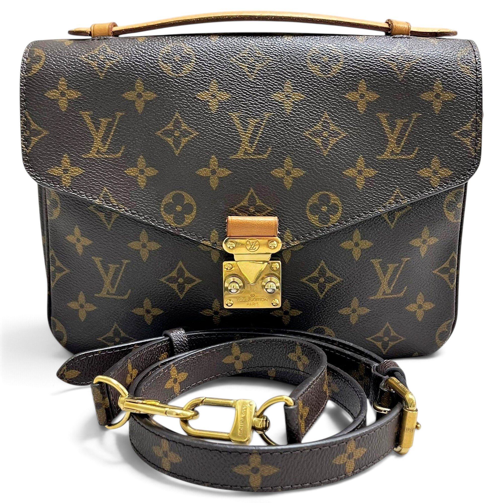 Metis leather handbag