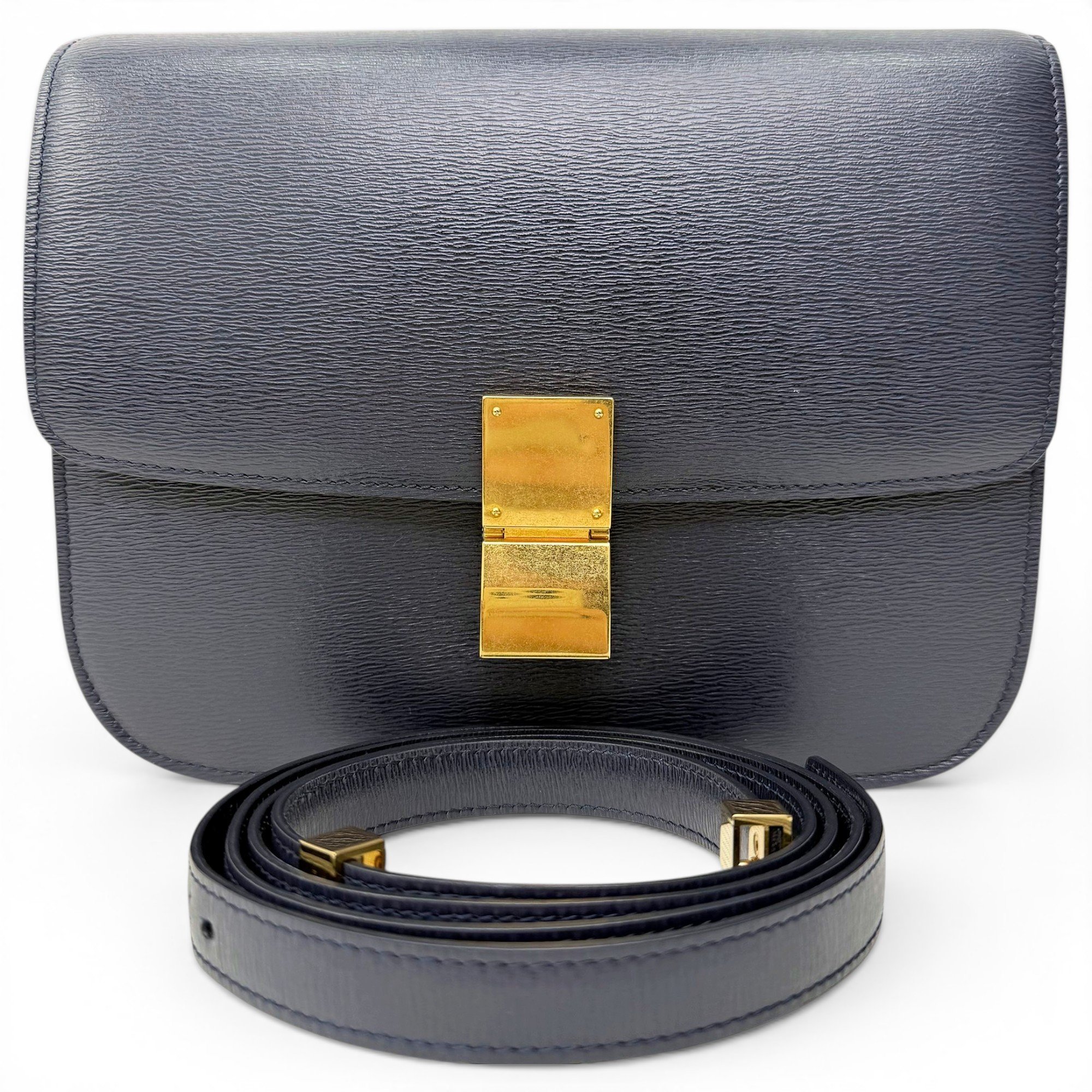 Classic leather handbag