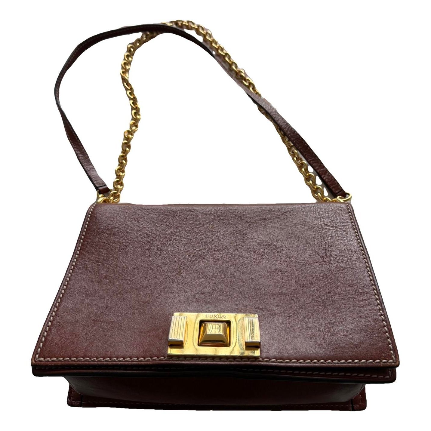 Leather handbag