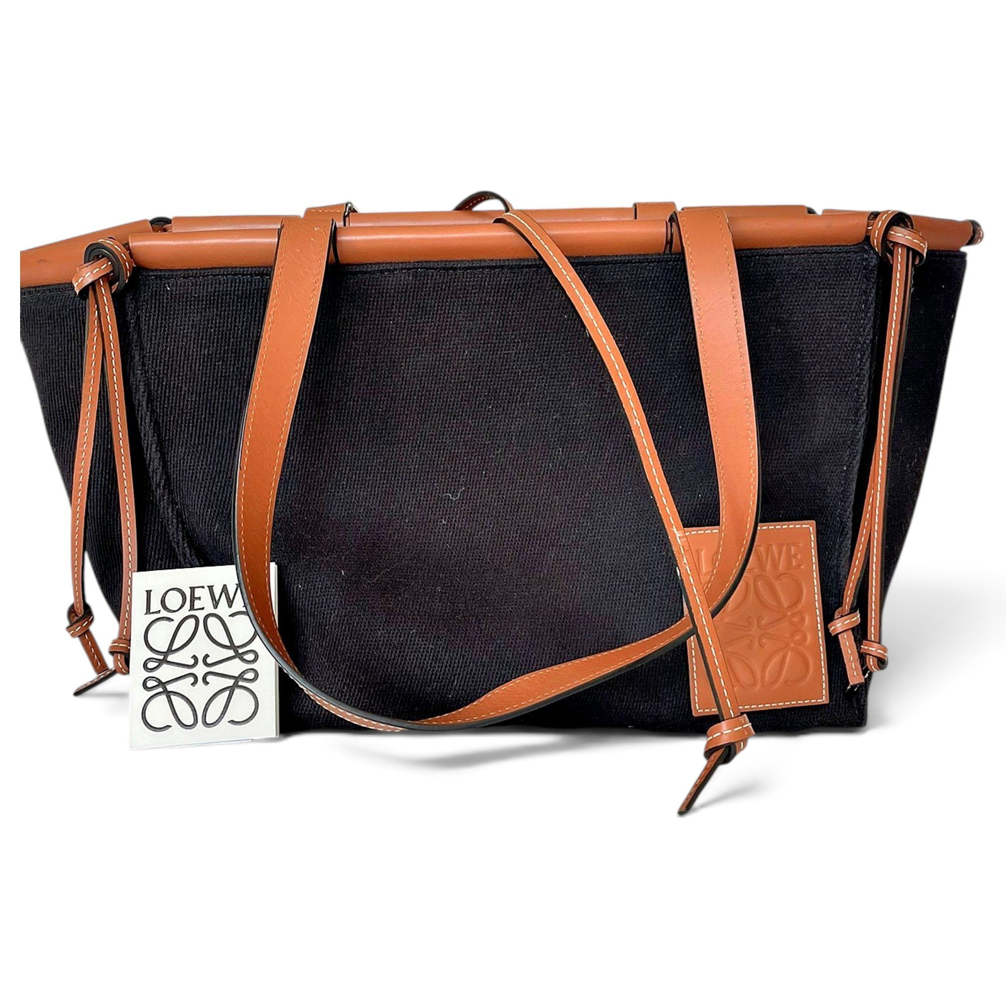 Cushion linen tote