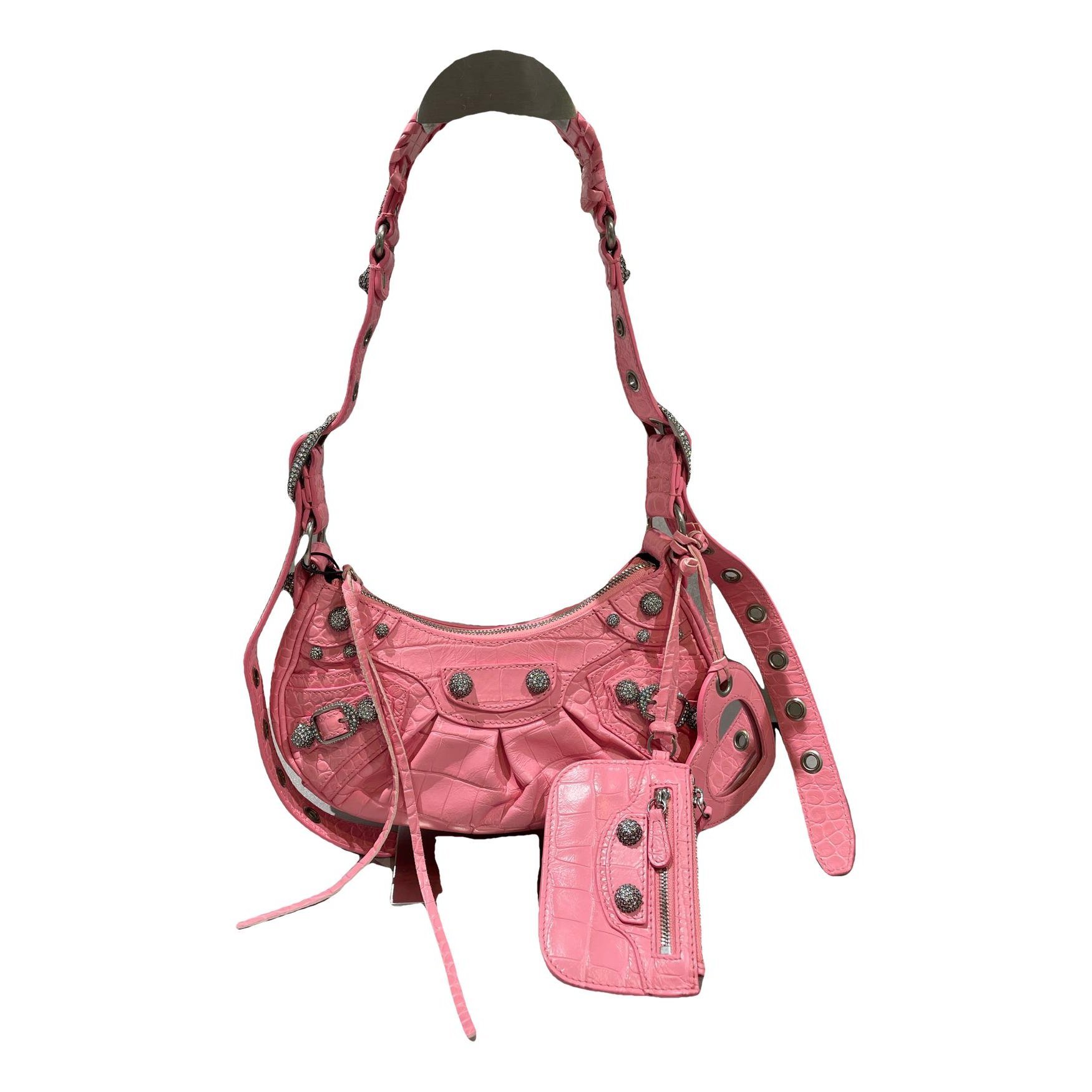 Le Cagole leather handbag