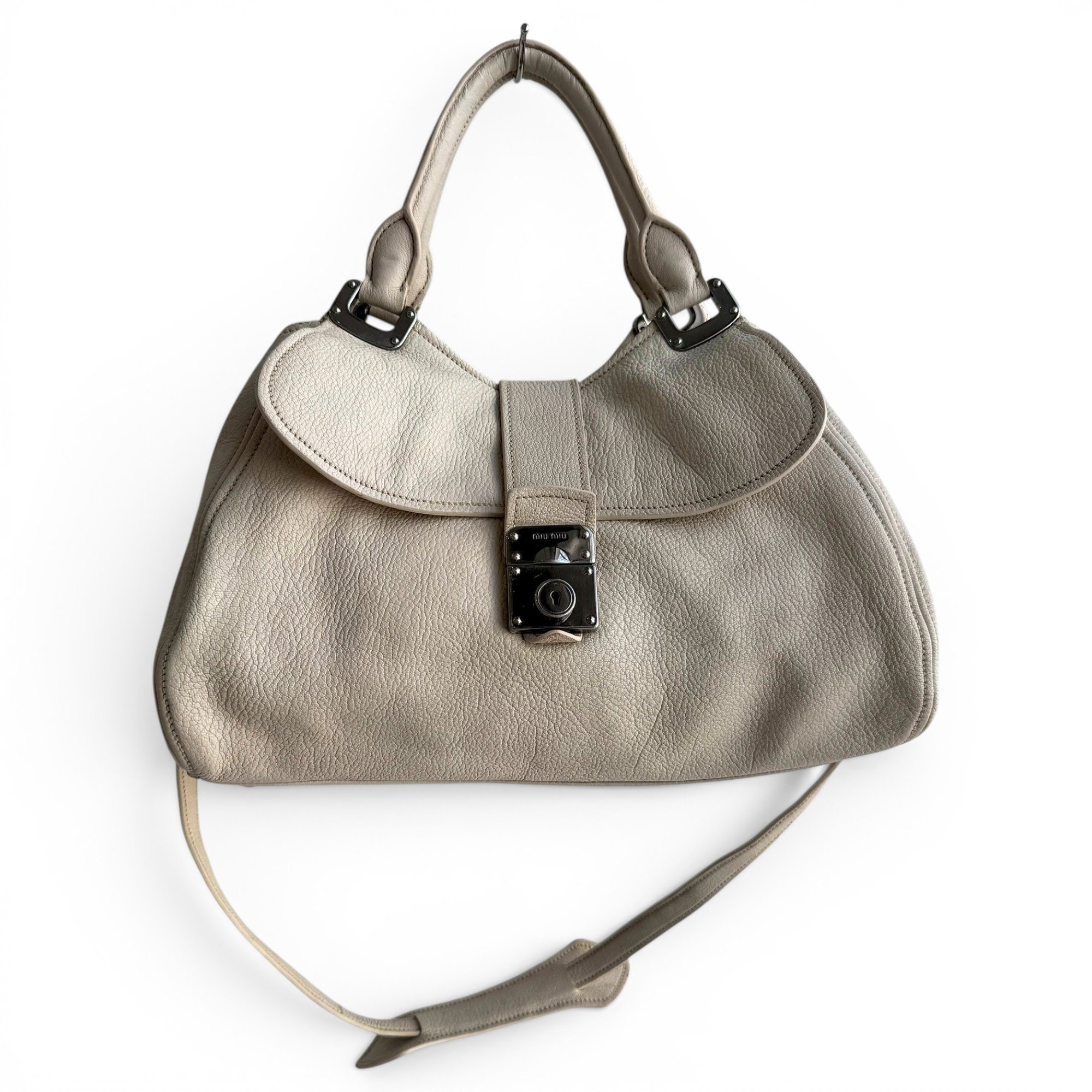 Leather crossbody bag